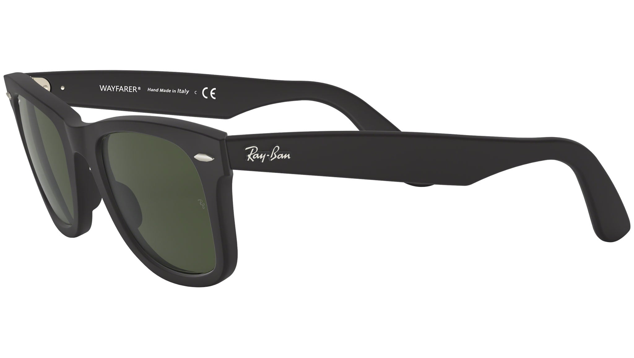 Ray-Ban Wayfarer RB2140F 901S Black Sunglasses - eye-oo.com