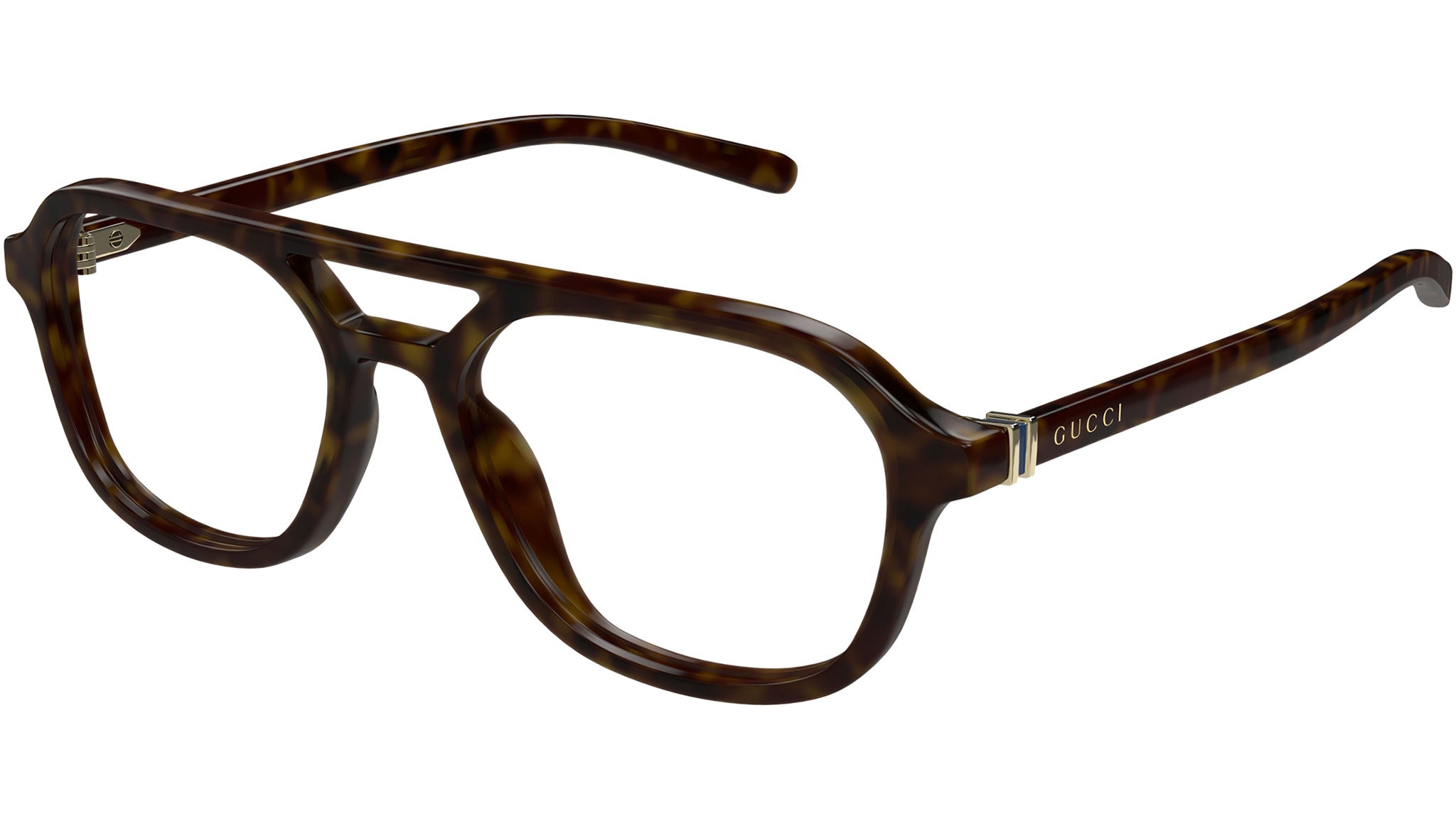 Gucci Eyeglasses GG1673O 002 Dark Dark Havana - eye-oo.com