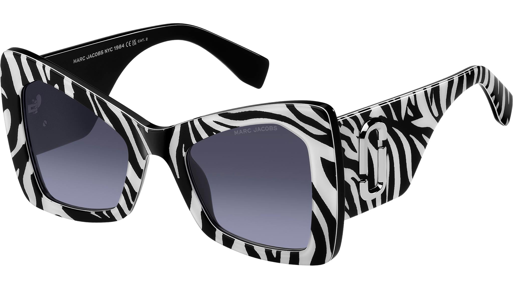 Marc Jacobs MARC 761/S 03K GB Sunglasses Pattern Black White  display picture 3