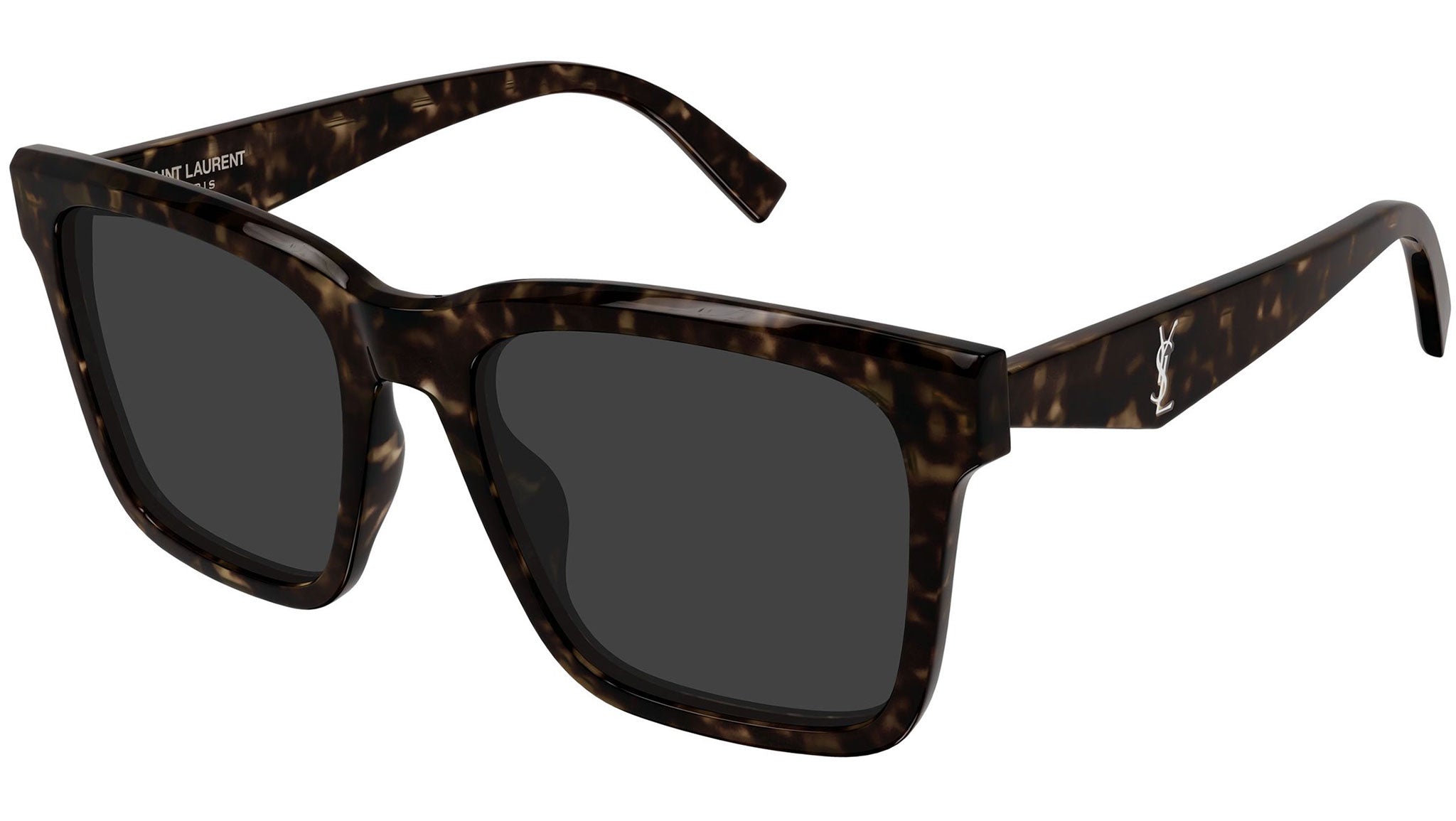 Saint Laurent SL M170 Sunglasses 002 Havana Grey - eye-oo.com