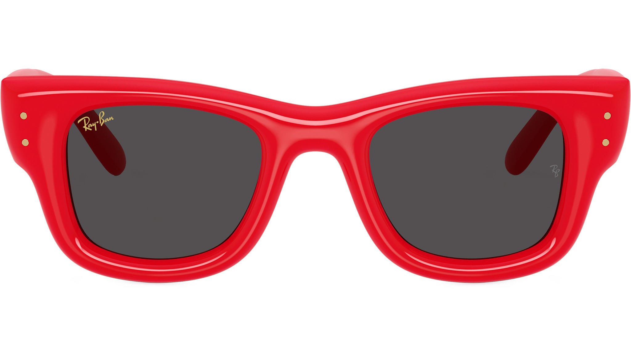 Wayfarer Puffer RB4940 Ray-Ban Sunglasses 683187 Red - eye-oo.com