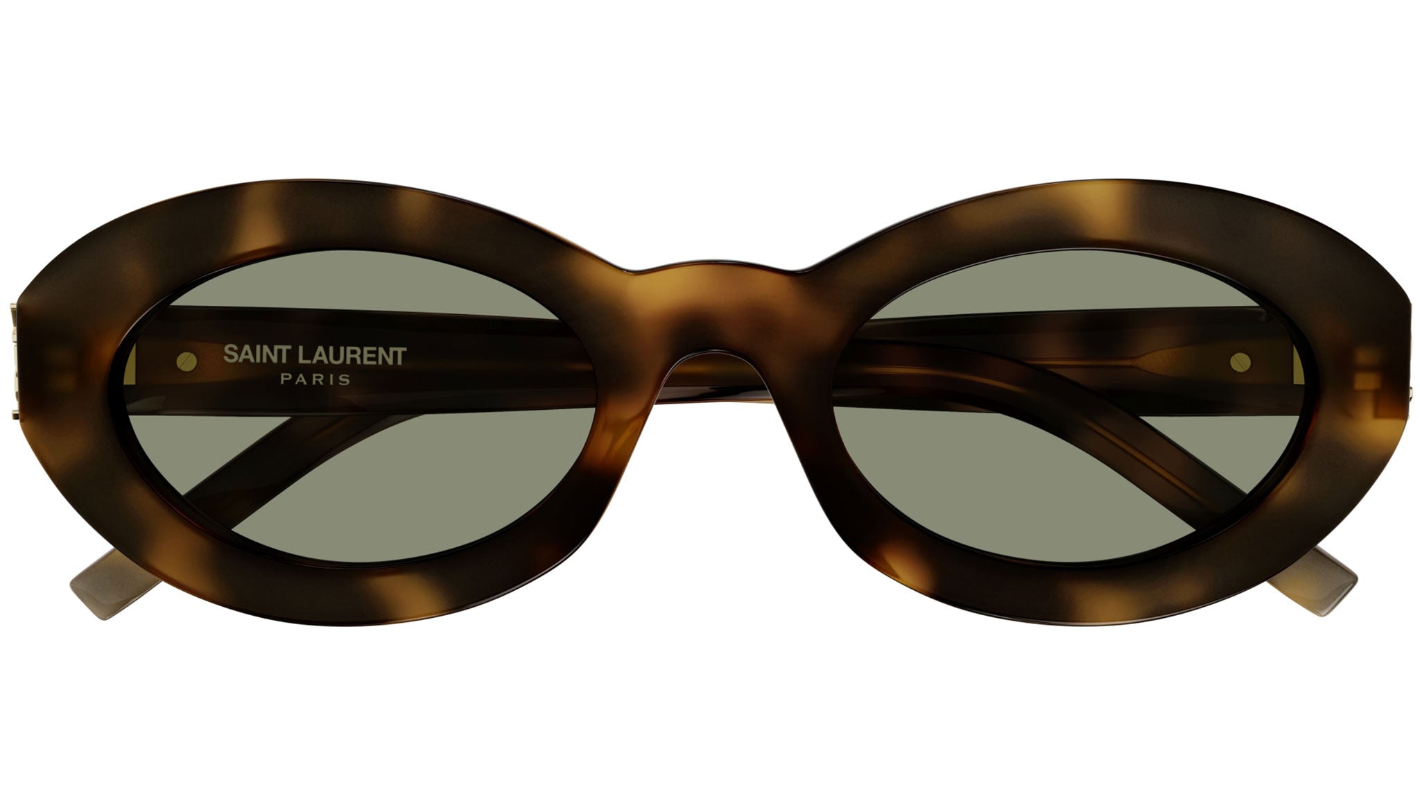 SL M136 Saint Laurent Sunglasses 002 Shiny Havana