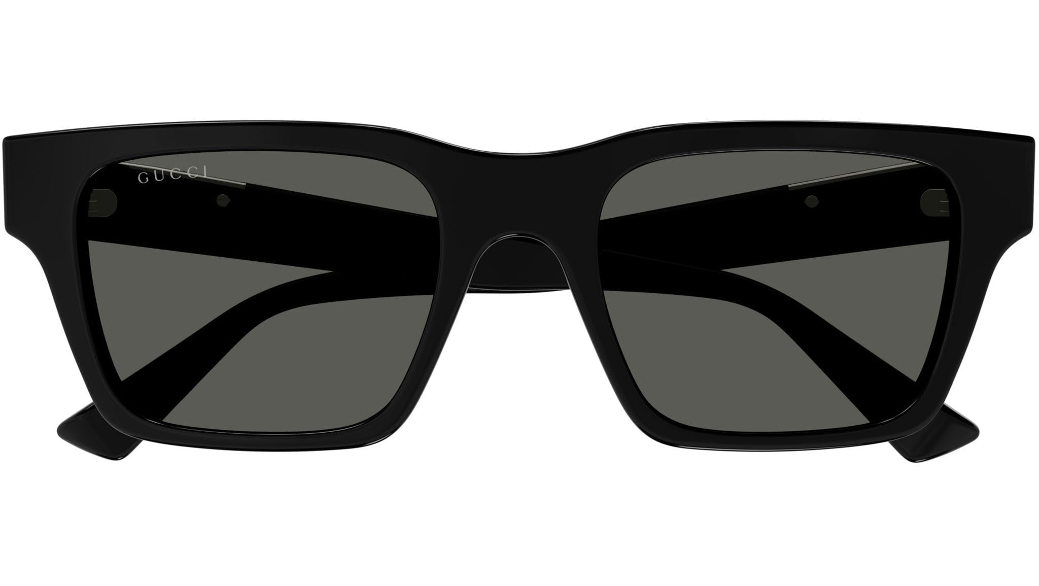 Gucci GG1889S 001 Rectangular Sunglasses Black - eye-oo.com