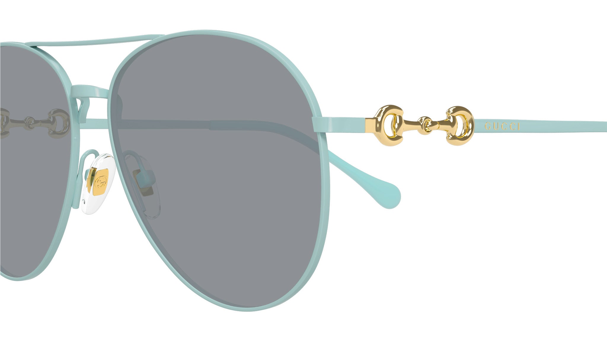 Gucci Sunglasses GG1698S 004 Shiny Tiffany Green