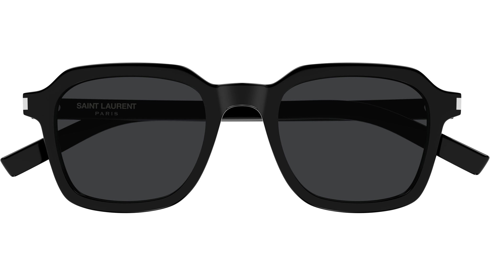 SL 715 SLIM Saint Laurent Sunglasses 001 Shiny Black - eye 