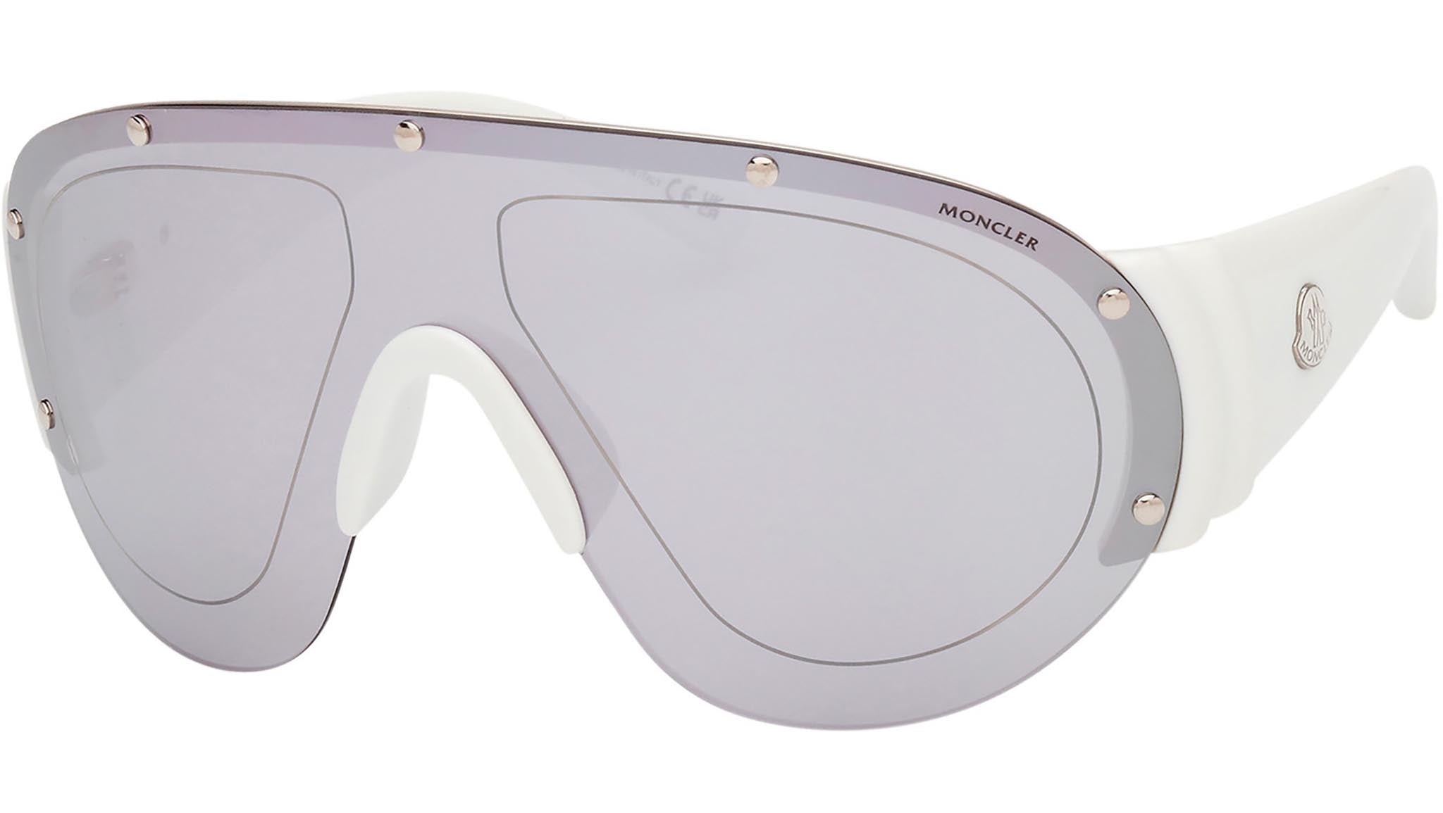 Moncler ML0277 21C Sunglasses White - eye-oo.com