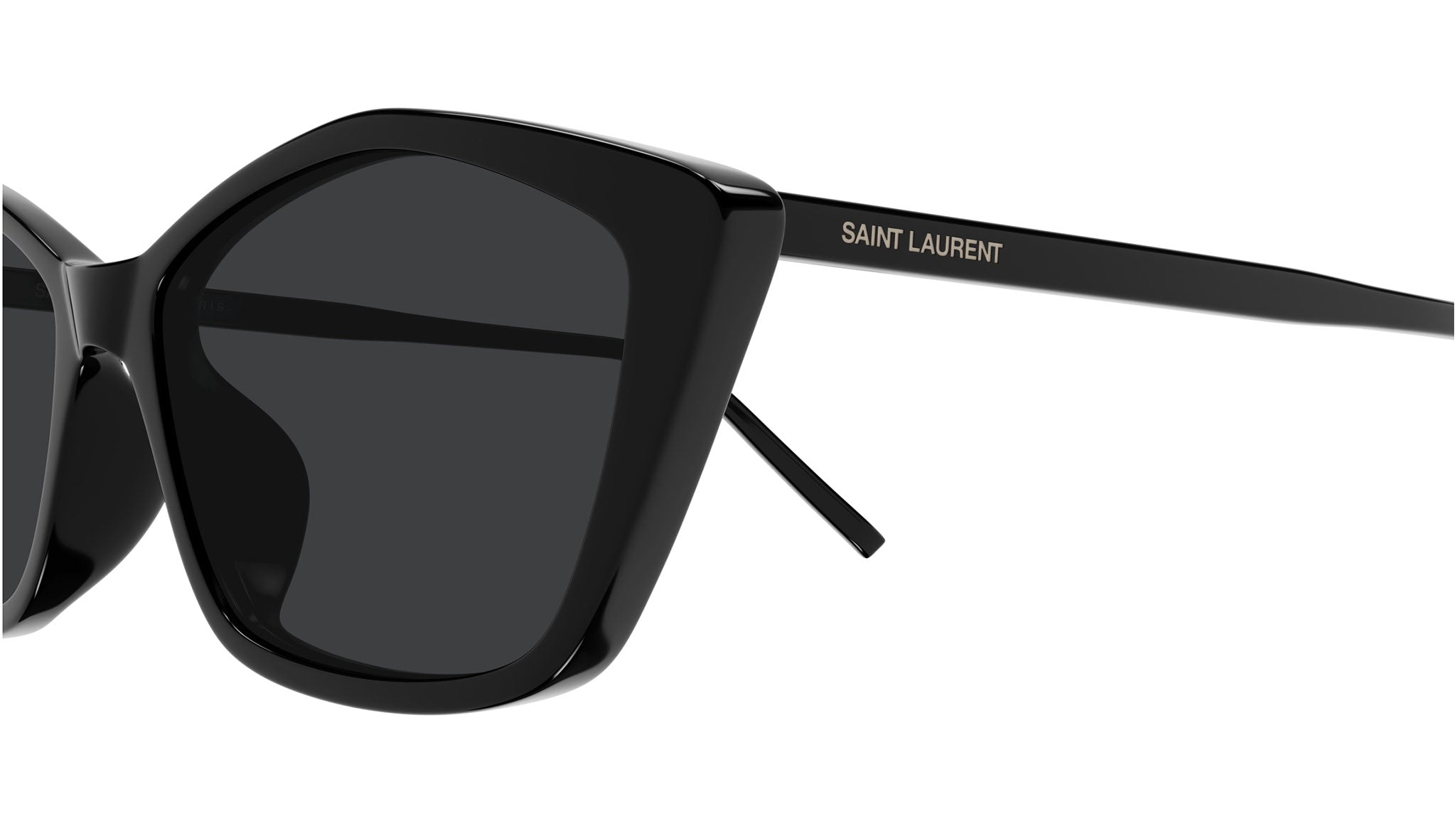 Saint Laurent SL 775/F 001 Cat Eye Sunglasses Black - eye-oo.com