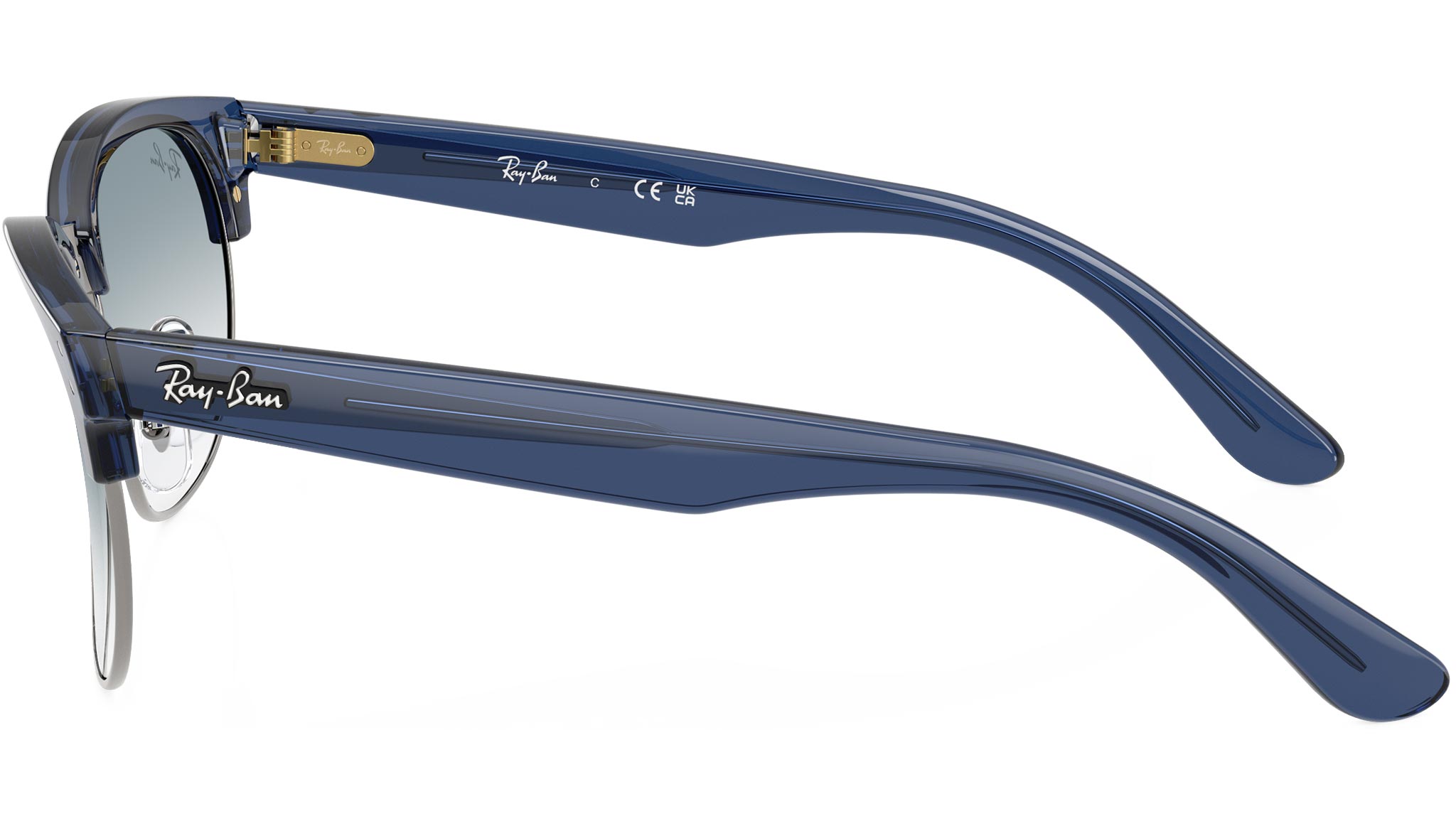 Ray-Ban Clubmaster Reverse RBR0504S Sunglasses 670879 Transparent