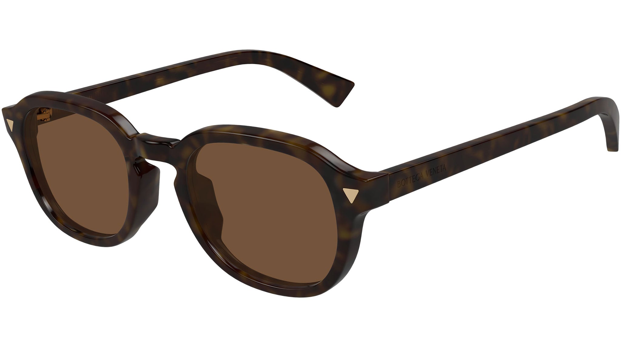 BV1364S Bottega Veneta Panthos Sunglasses 002 Dark Havana - eye-oo.com