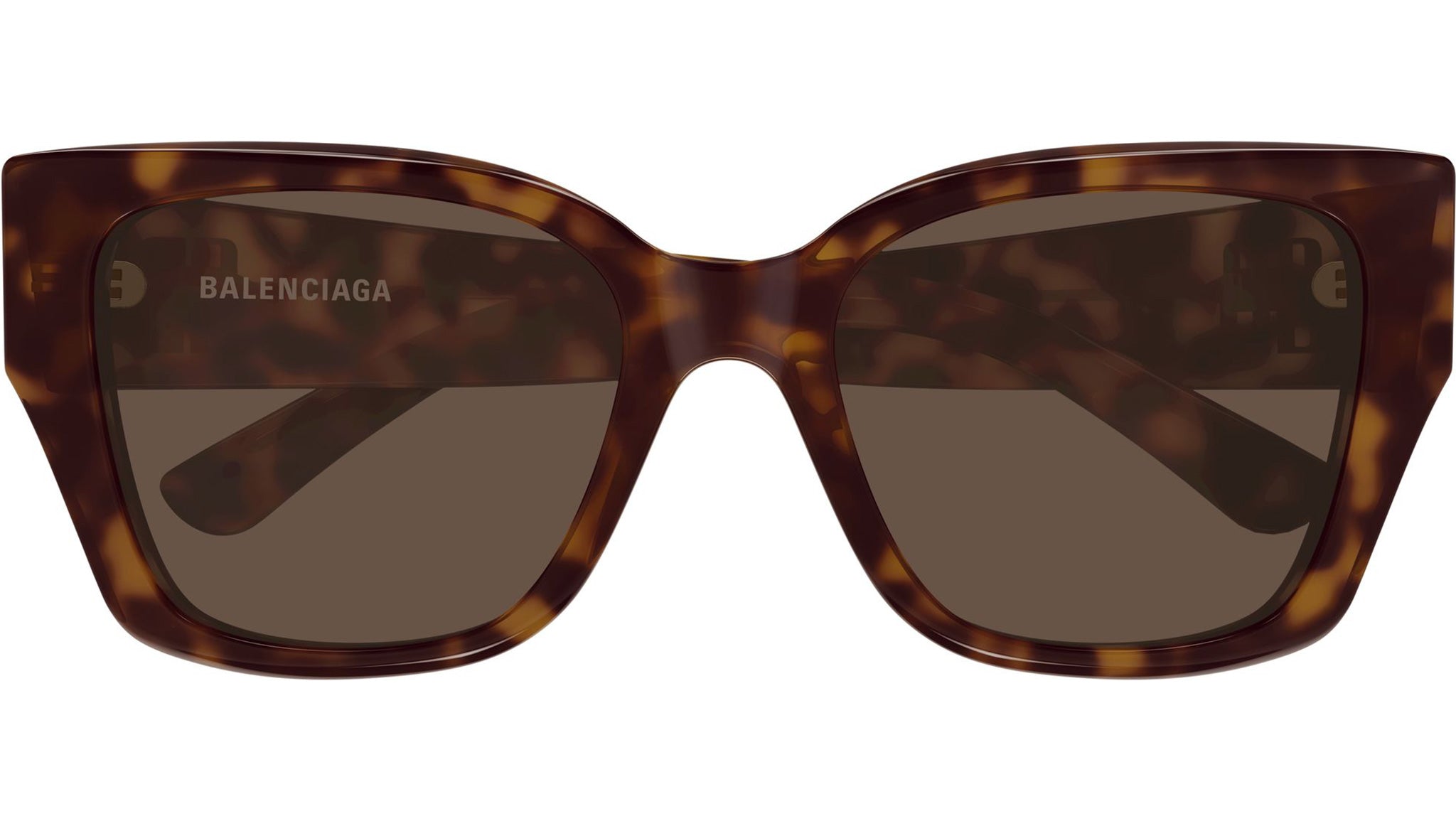 Balenciaga BB0474S Butterfly Sunglasses 002 Havana Brown 