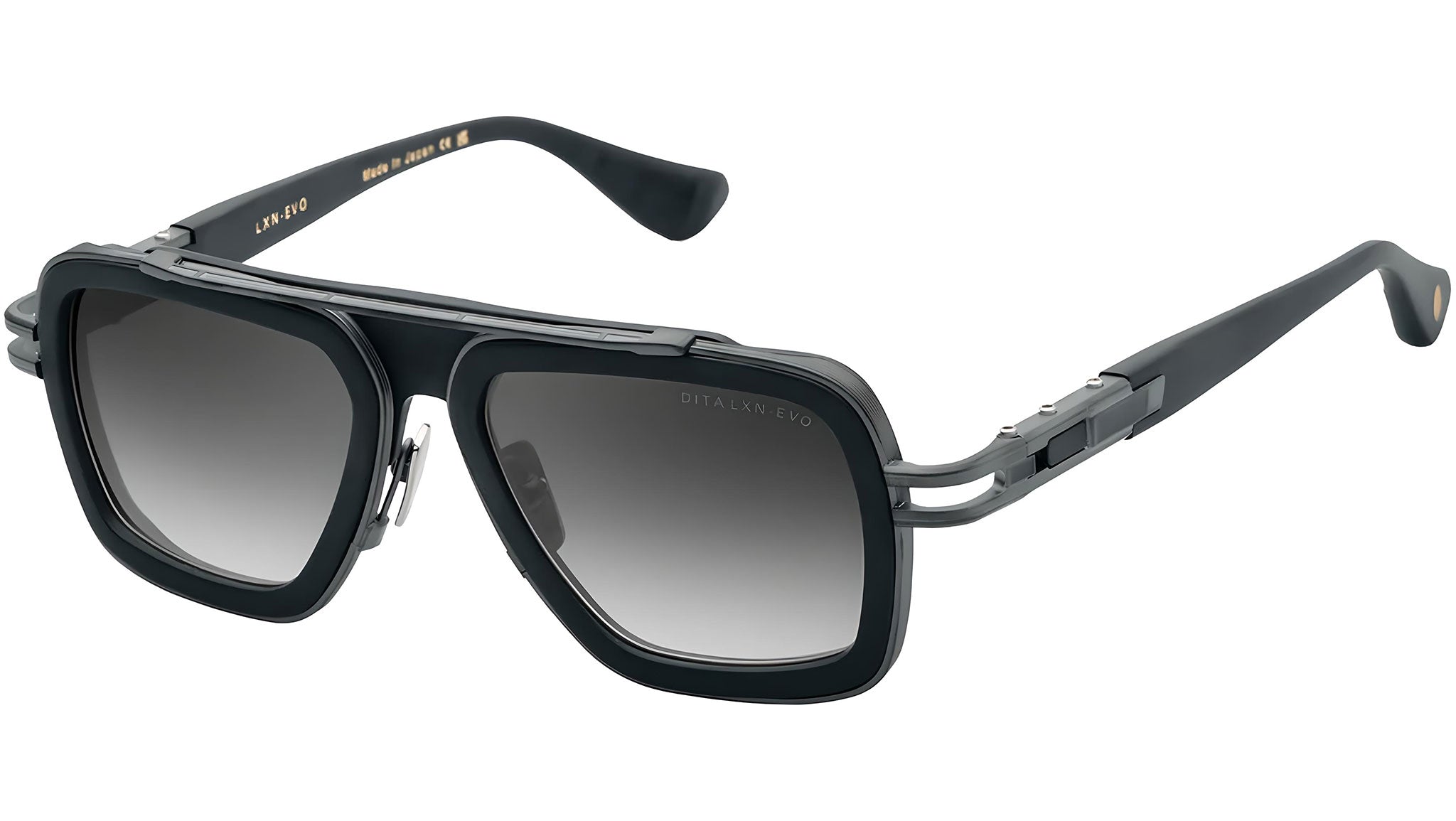 Dita LXN-EVO DTS403 Sunglasses 05 Matte Black / Black Iron - eye