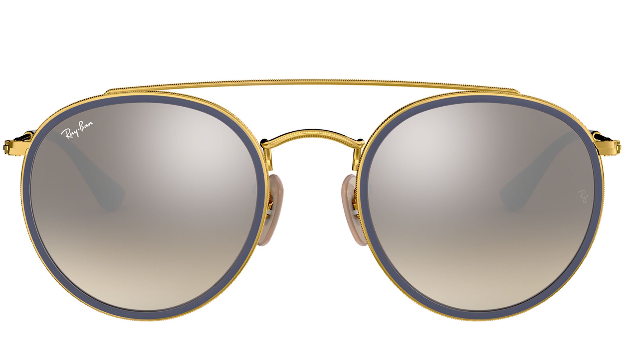 Ray-Ban RB3647N 001/9U Gold Sunglasses
