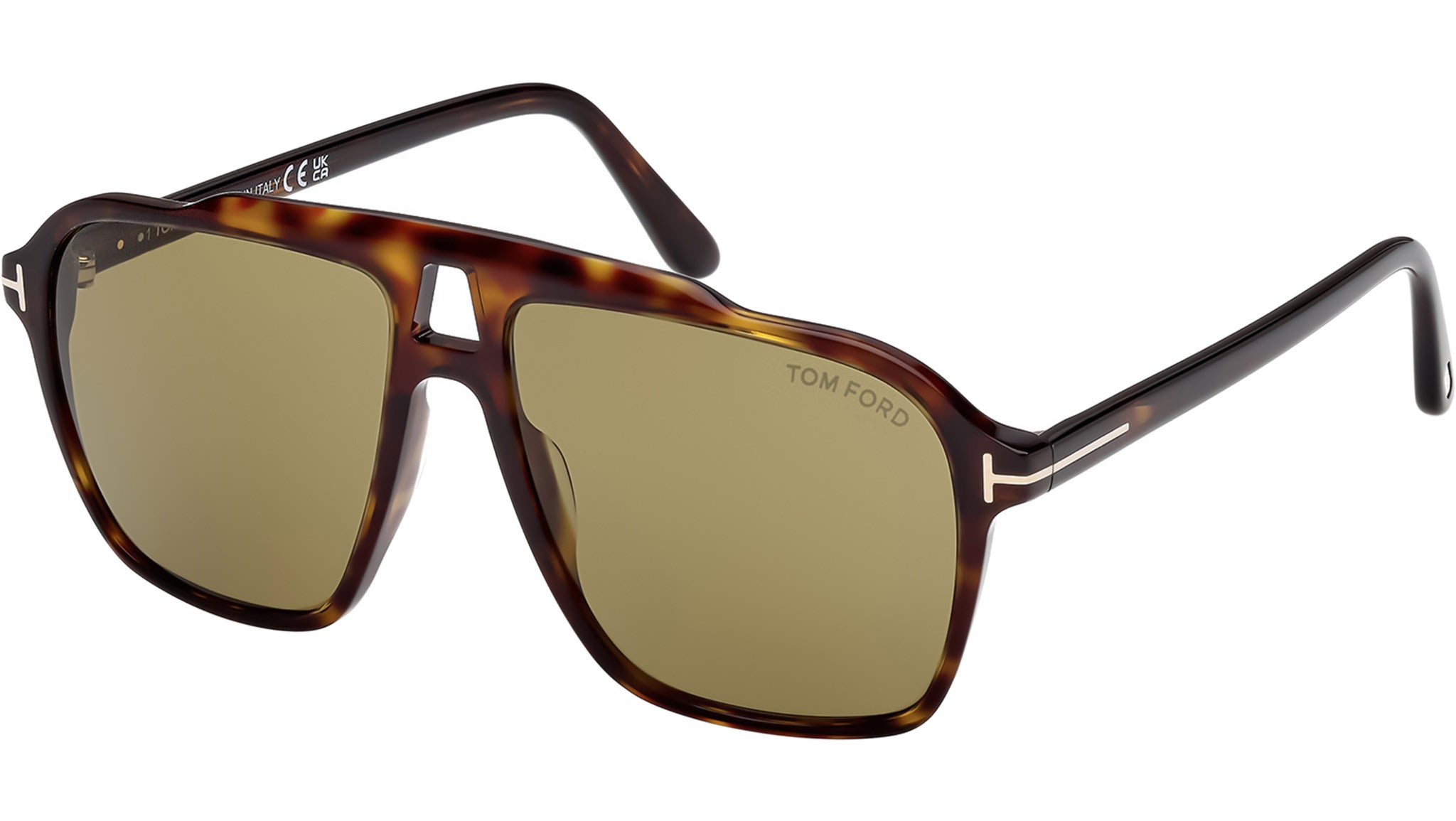 Tom Ford Autari Sunglasses FT1209 52N Dark Havana - eye-oo.com