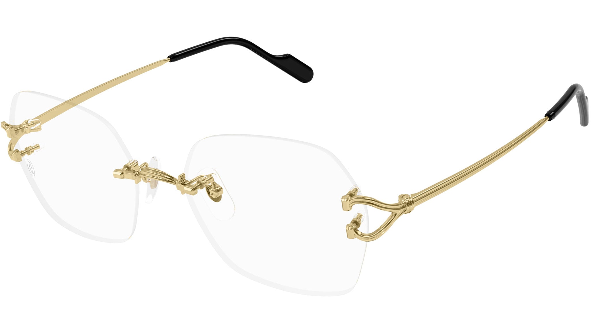 Cartier CT0564O 001 Eyeglasses Gold Gold - eye-oo.com