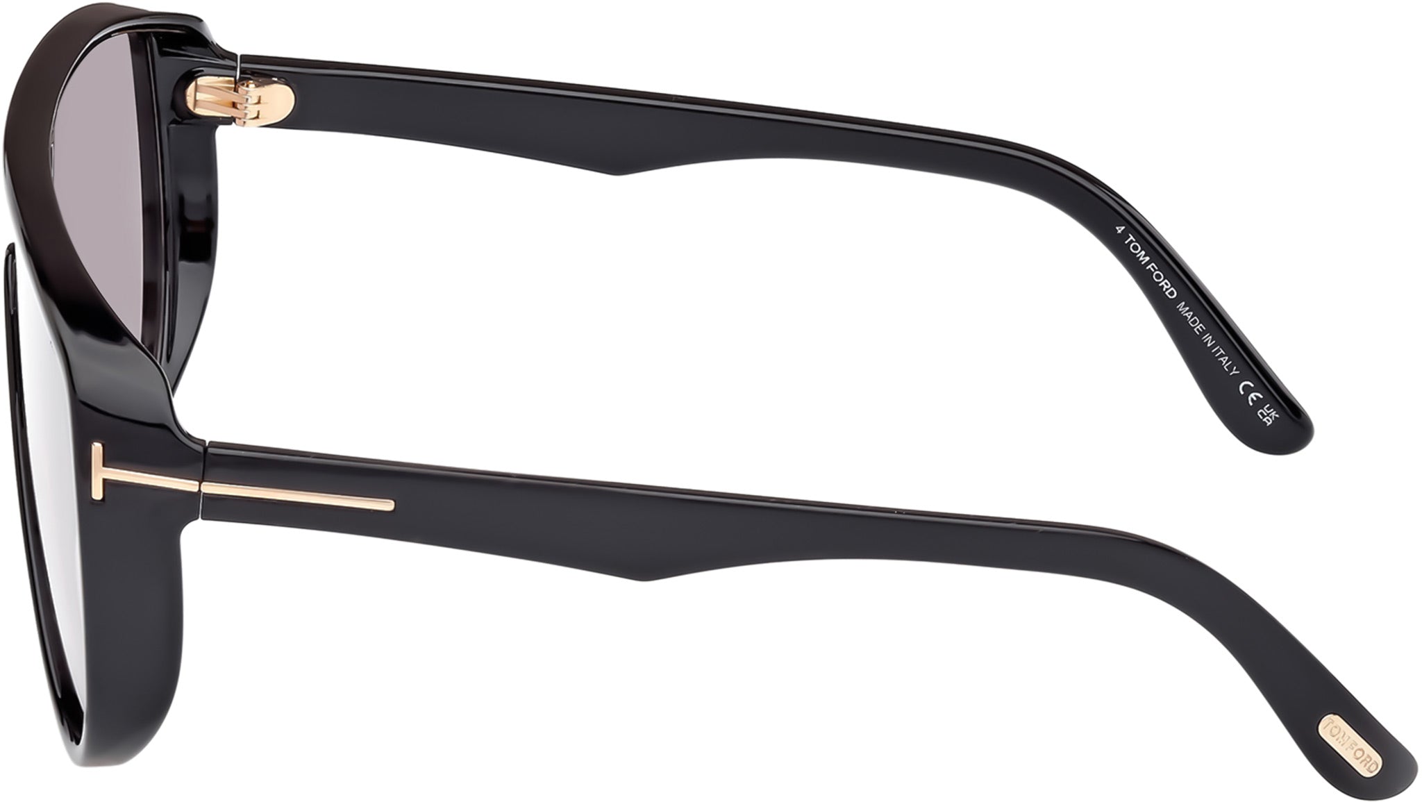 Tom Ford Achilles Sunglasses FT1182 01A Shiny Black - eye-oo.com