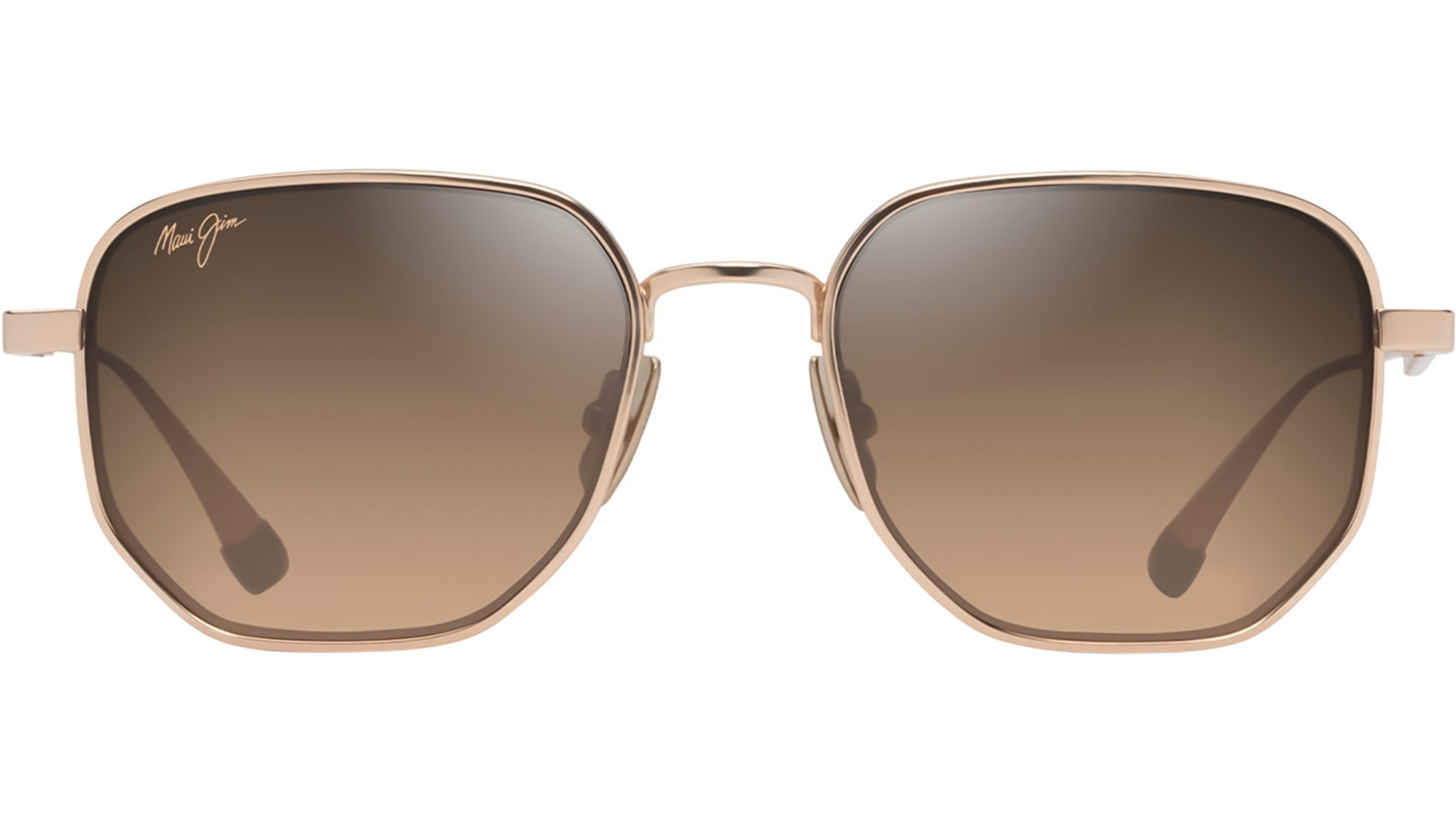 Maui Jim Lewalani HS633 16 Sunglasses Matte Light Gold Polarized