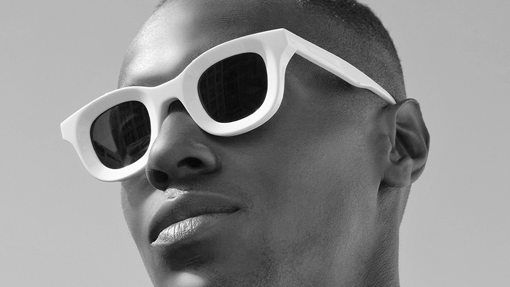 Rhude X Thierry Lasry Rhodeo 000 white - Main Image
