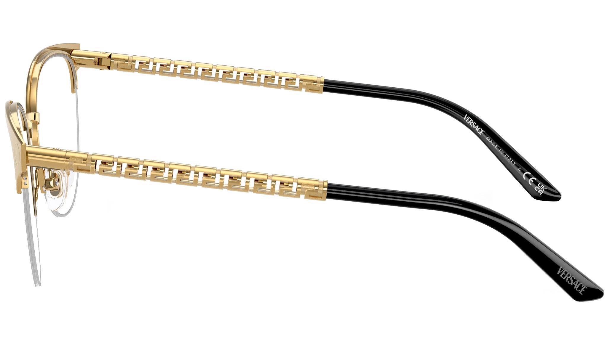 Versace VE1297 Optical Frame 1002 Gold - eye-oo.com