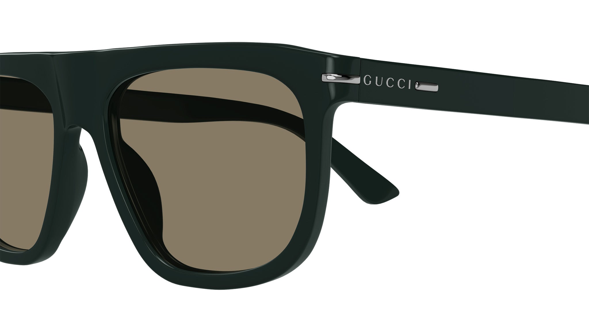 Gucci Sunglasses GG1726S 004 Shiny Dark Green - eye-oo.com display picture 1