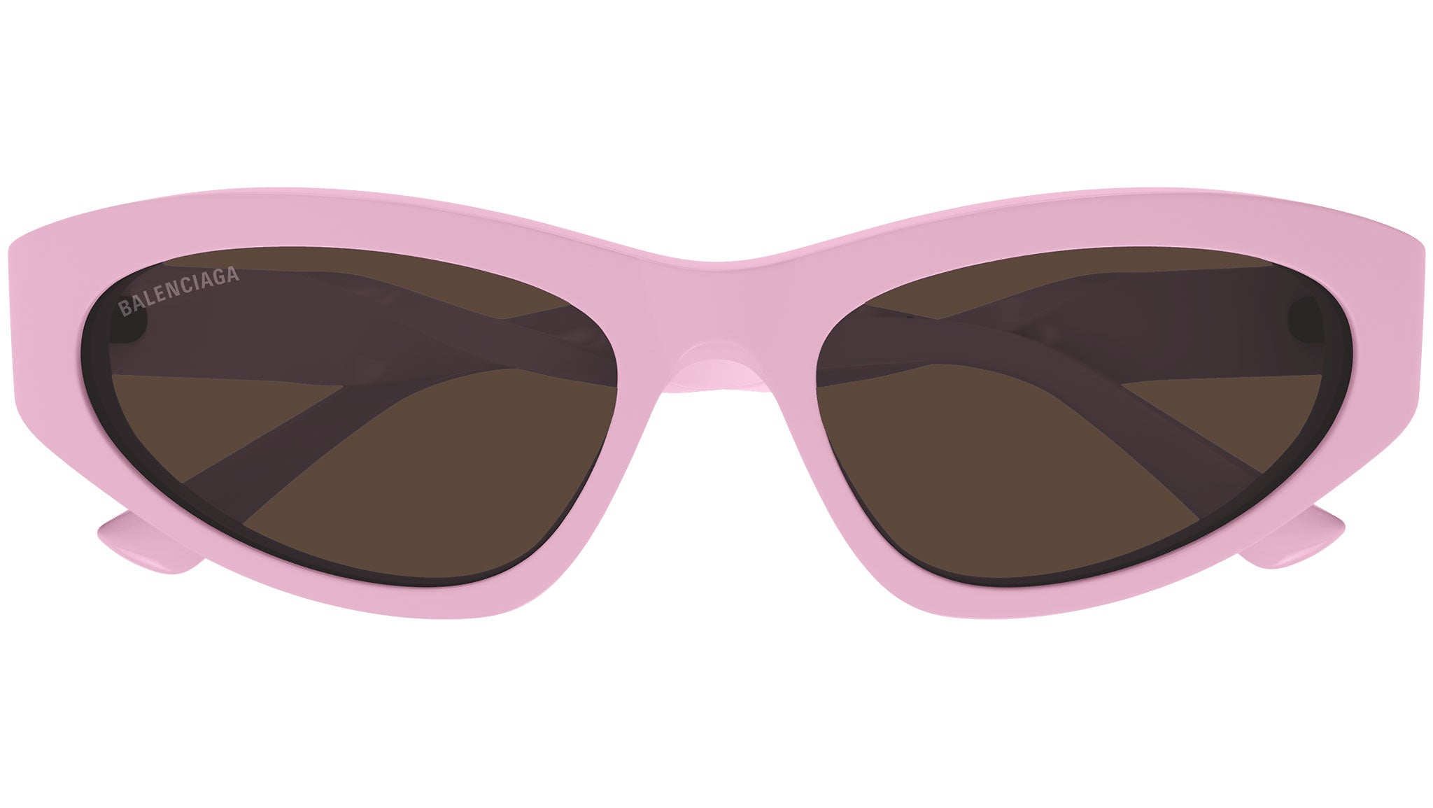 Balenciaga BB0207S 004 Shiny Pink Sunglasses - eye-oo.com