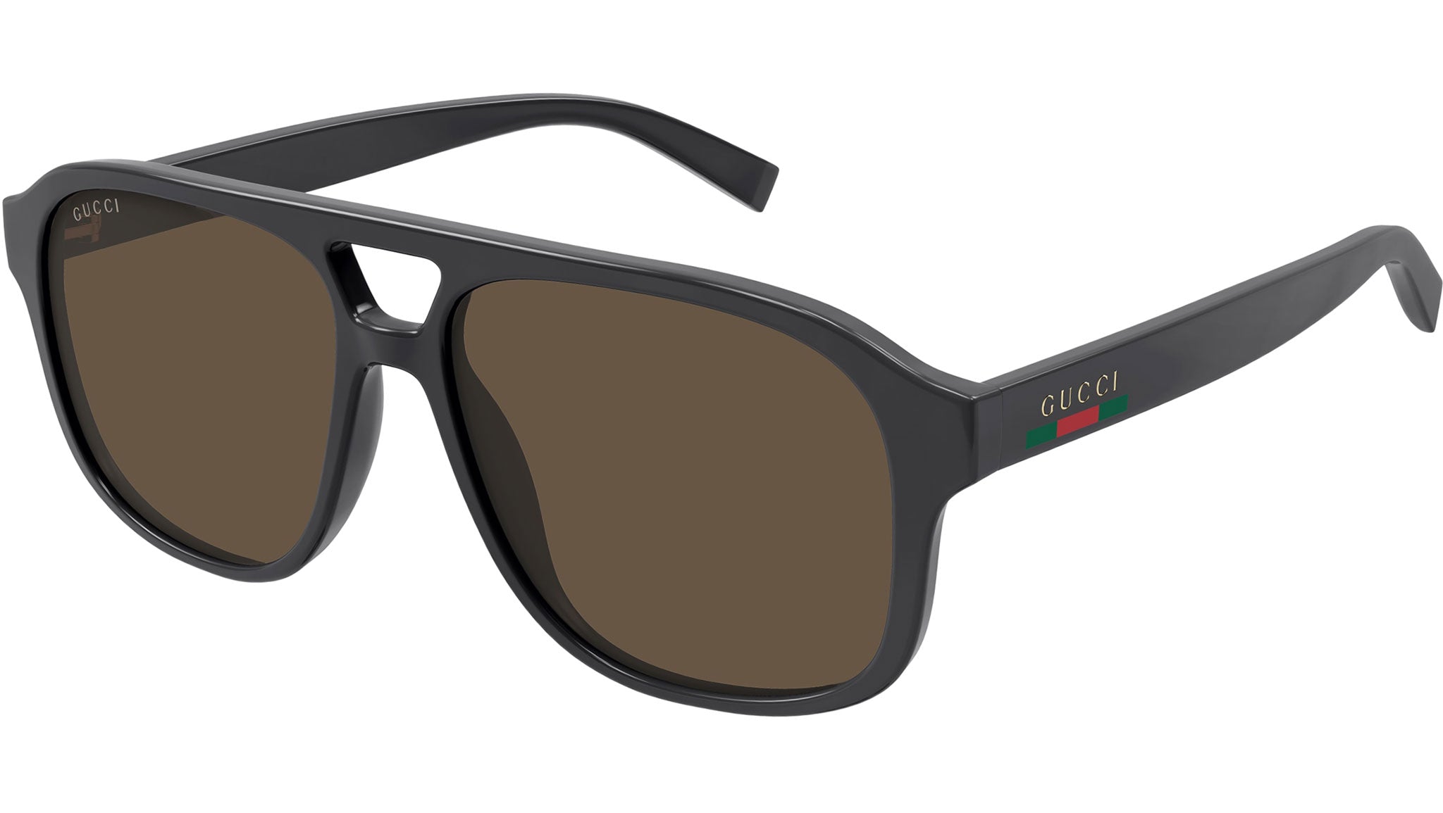 Gucci GG1856S 003 Pilot Sunglasses Solid Dark Grey - eye-oo.com