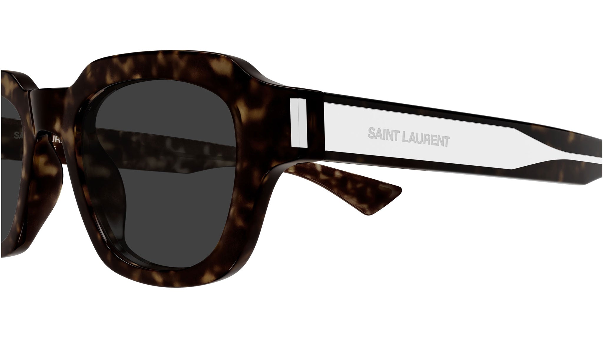 Saint Laurent Black and Brown Sunglasses.#120 Saint Laurent SL 791 002 Dark Havana - eye-oo.com main image 3