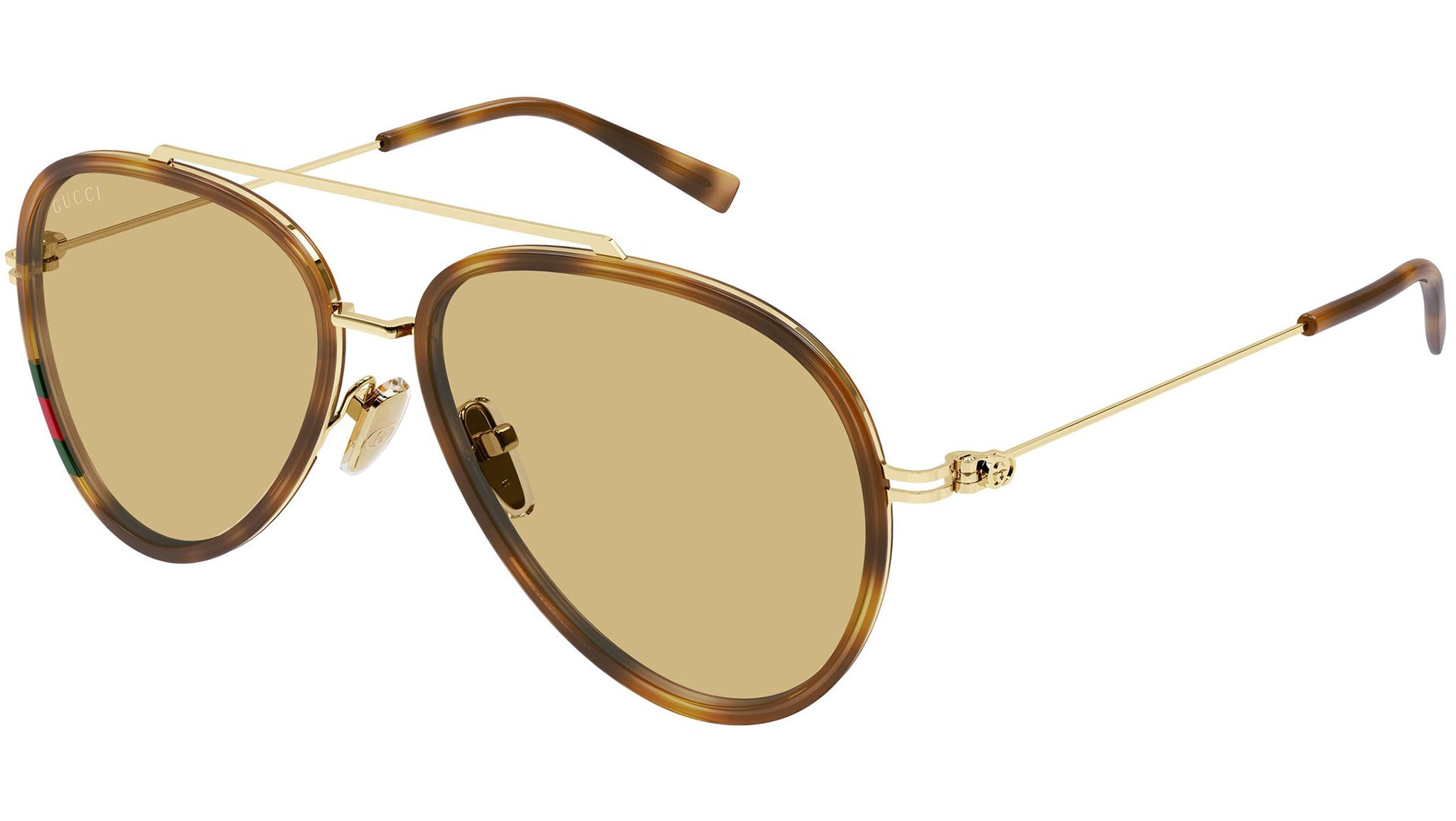 Gucci GG1981S 002 Havana Pilot Sunglasses - eye-oo.com