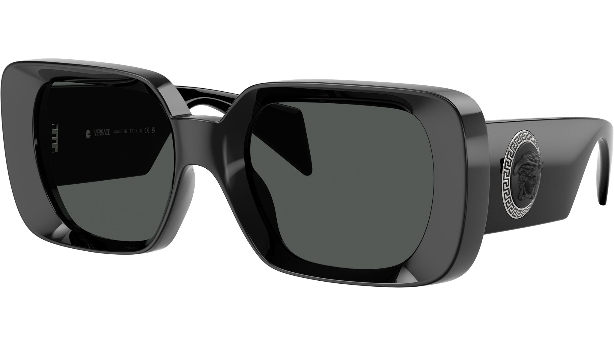 Versace VE4473U Sunglasses GB1/87 Black - eye-oo.com display picture 2