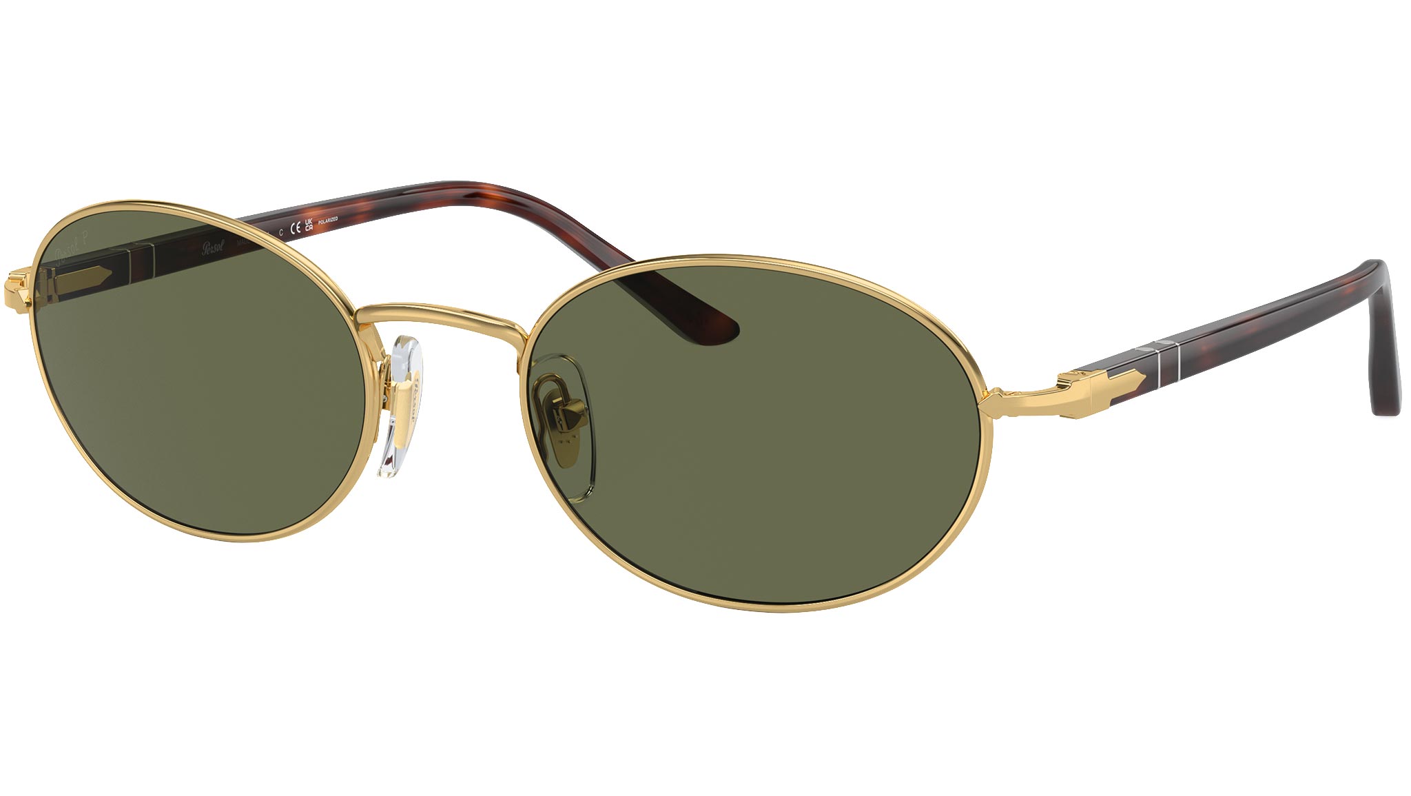 PERSOL SUNGLASSES UNISEX. Persol - 3309-S [53] (Black | Polar Green) – Good See Co main image 2