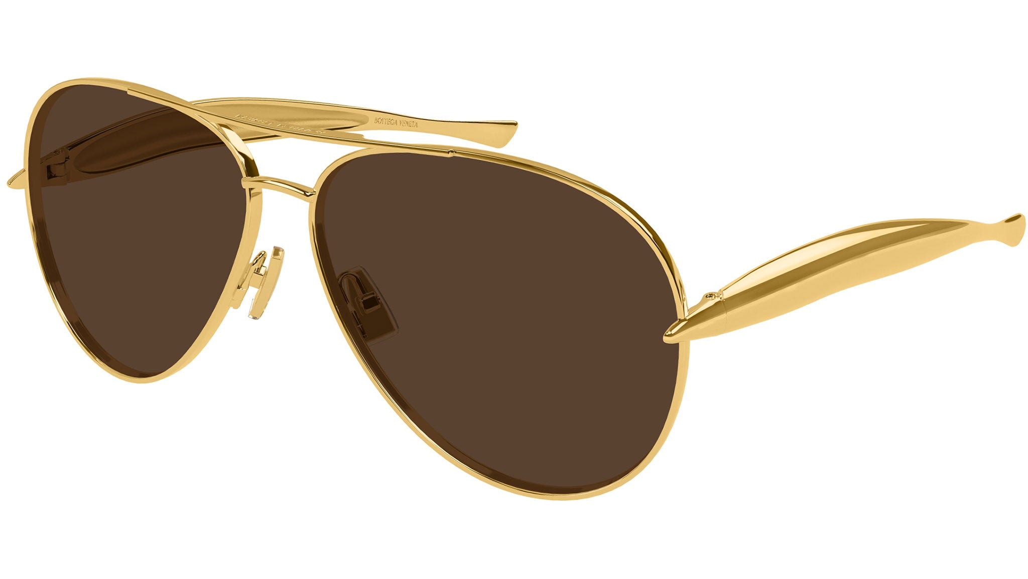 Occhiali da sole Bottega Veneta BV1305S 007 Oro Lucido