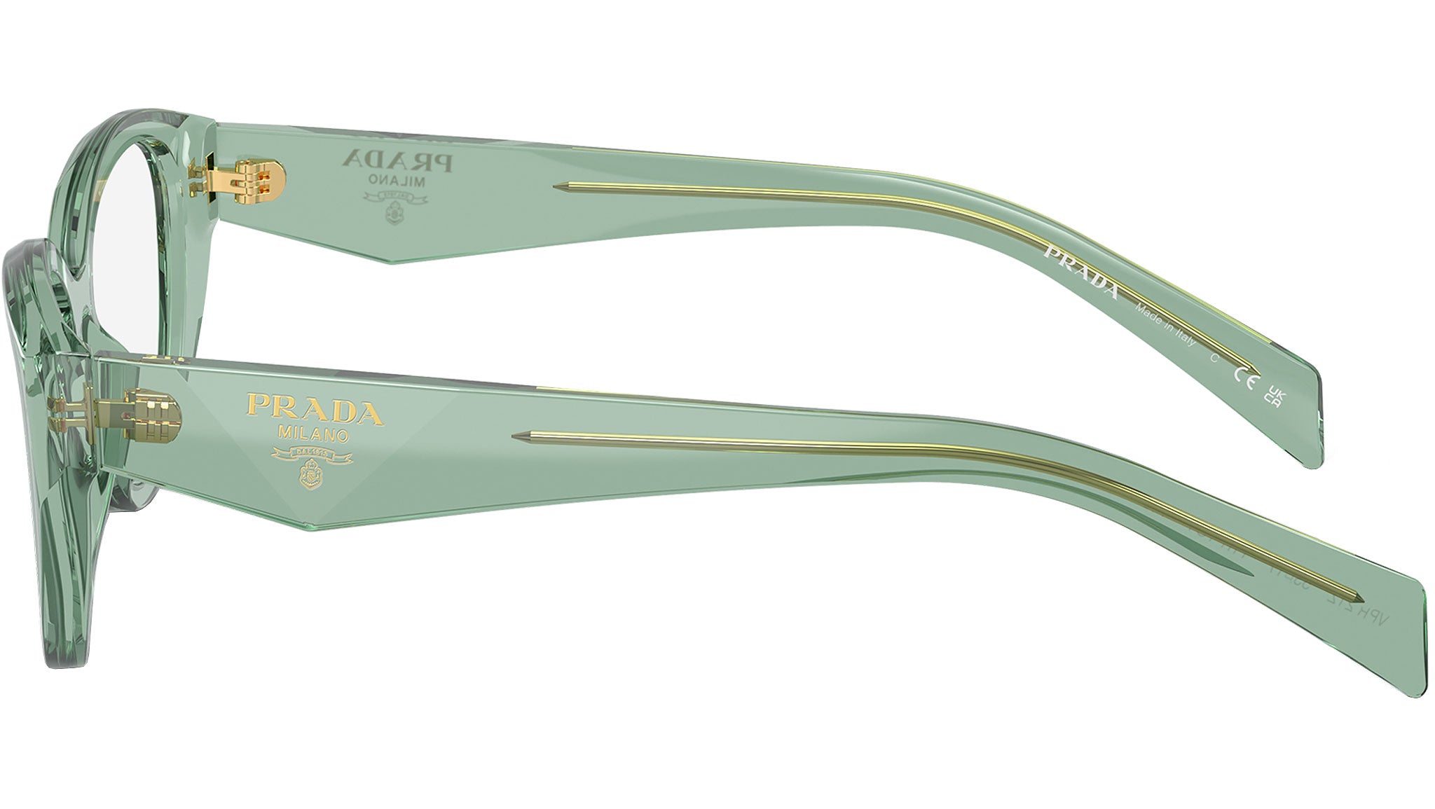 メガネ・老眼鏡 PRADA 00s L EYEWAER Prada PR 21ZV Eyeglasses 11R1O1 Sage - eye-oo.com