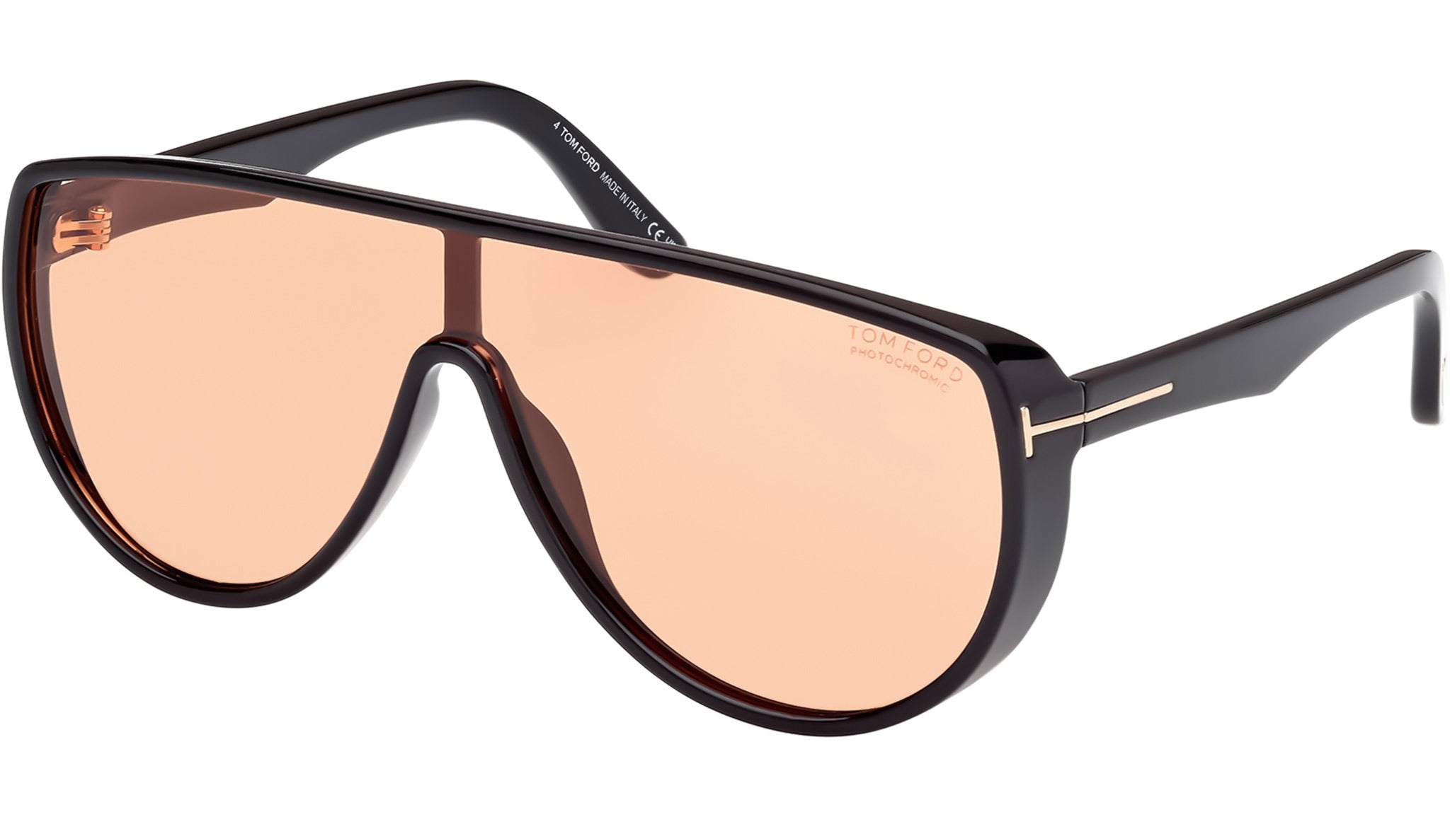 Tom Ford Achilles Sunglasses FT1182 05E Shiny Black - eye-oo.com