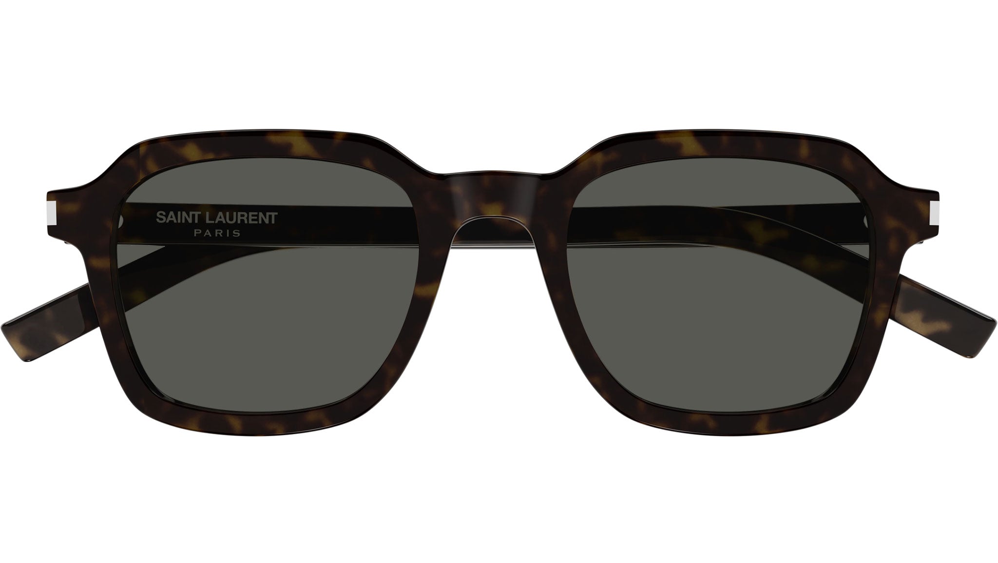 SL 715 SLIM Saint Laurent Sunglasses 002 Dark Havana - eye 