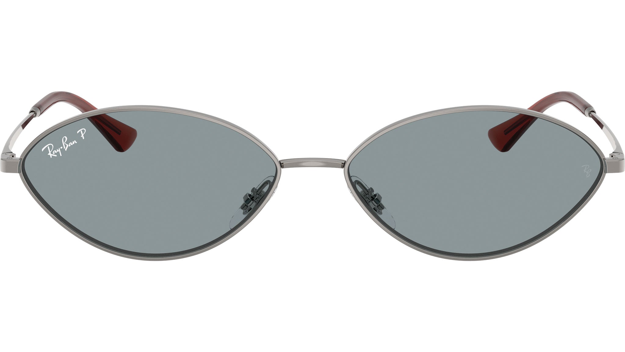 Ray-Ban RB 3757 - Polished Gunmetal Ray-Ban RB3757 Kai gunmetal frame with dark violet lenses  main image 2