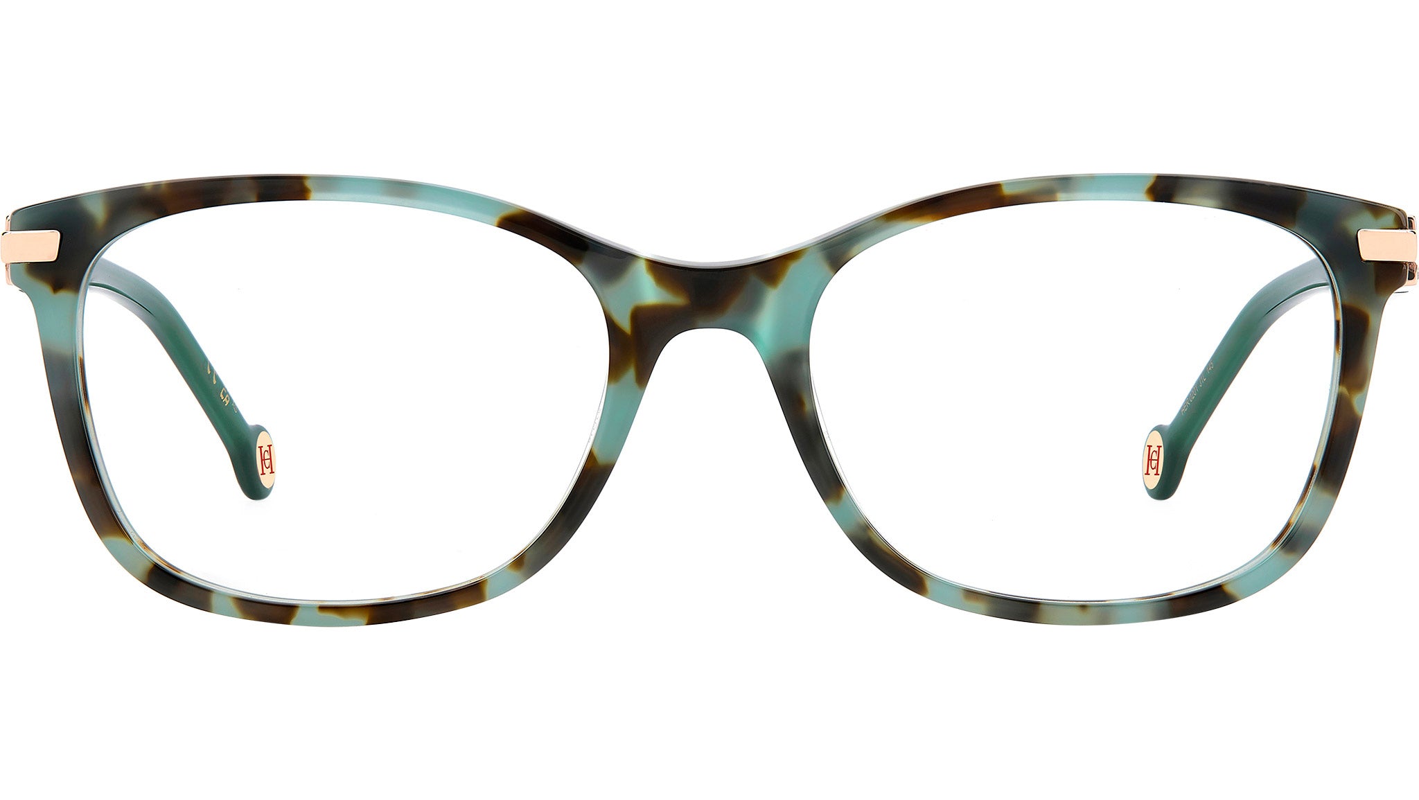 Carolina Herrera HER 0201 J1L Optical Frame Green Havana 
