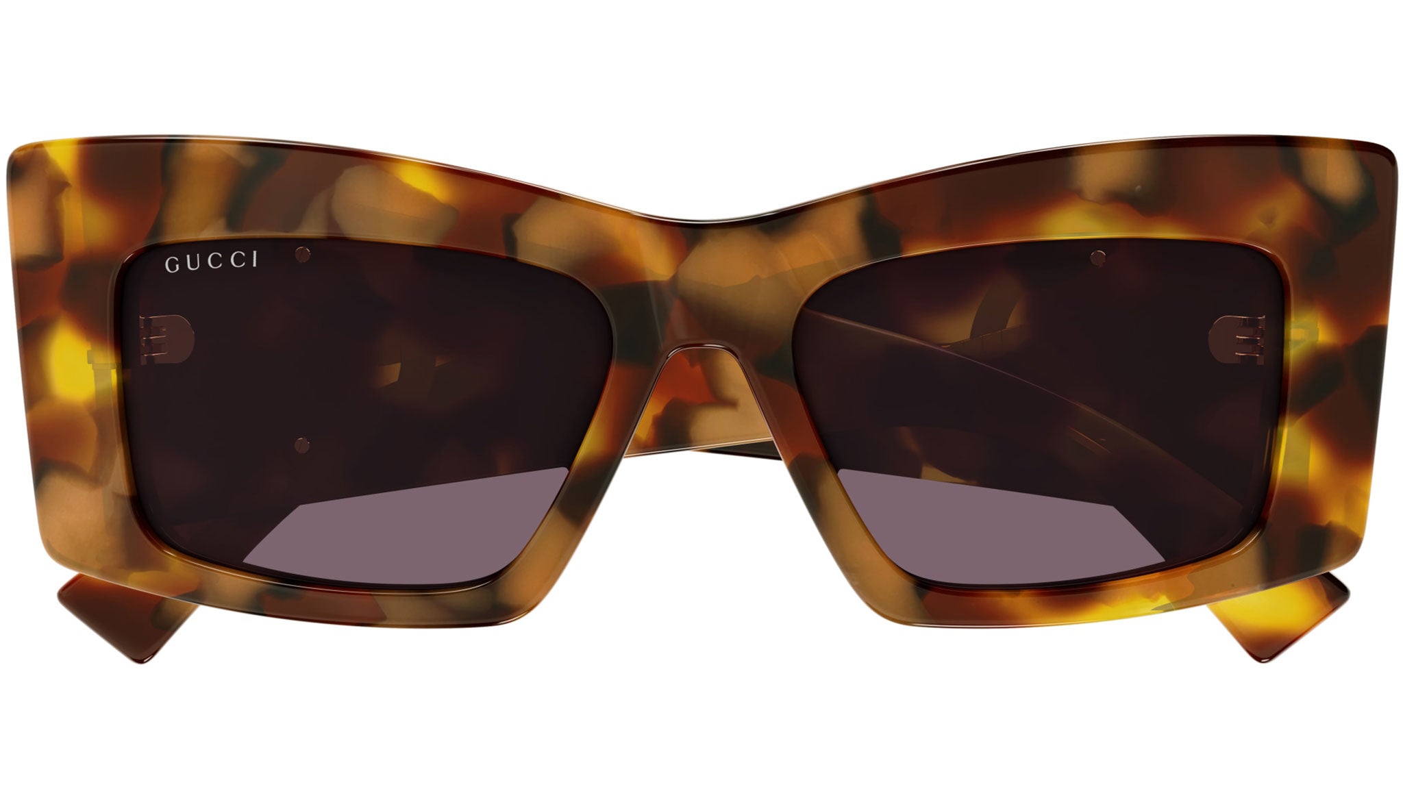 Gucci GG1842S 003 Butterfly Sunglasses Milky Havana