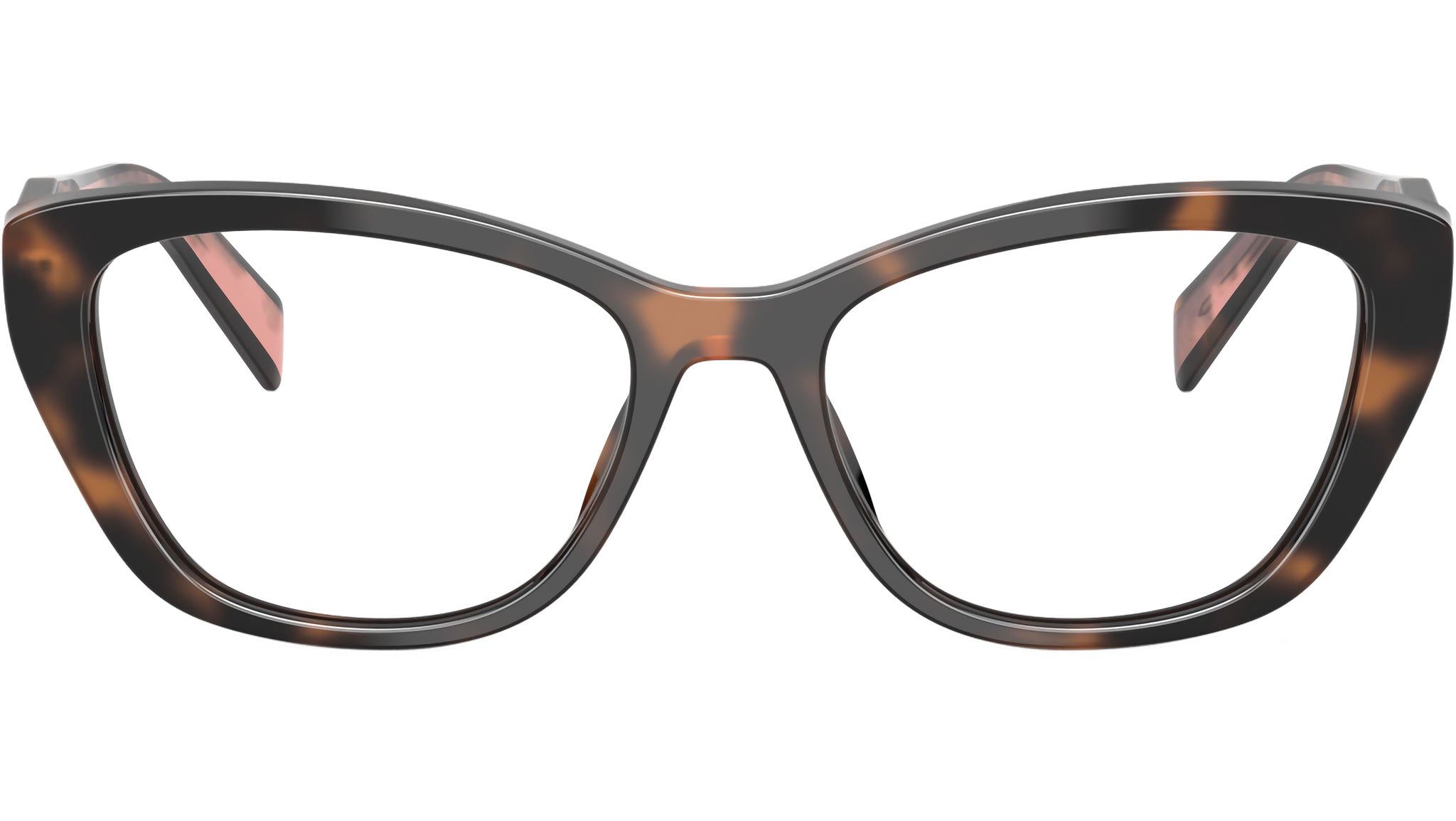 PR 19WV Prada Glasses 23A1O1 Mauve Tortoise - eye-oo.com display picture 3