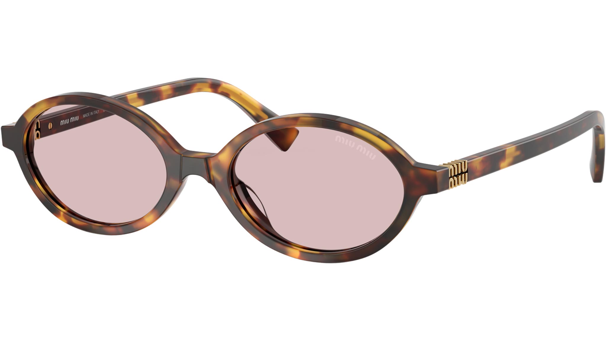 MU 04ZS Miu Miu Sunglasses 14L4I0 Honey Havana - eye-oo.com