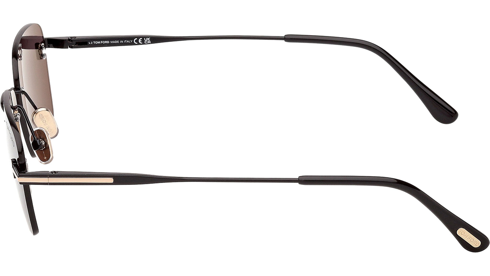 Tom Ford Jake-02 Sunglasses FT1354 01A Shiny Black - eye-oo.com