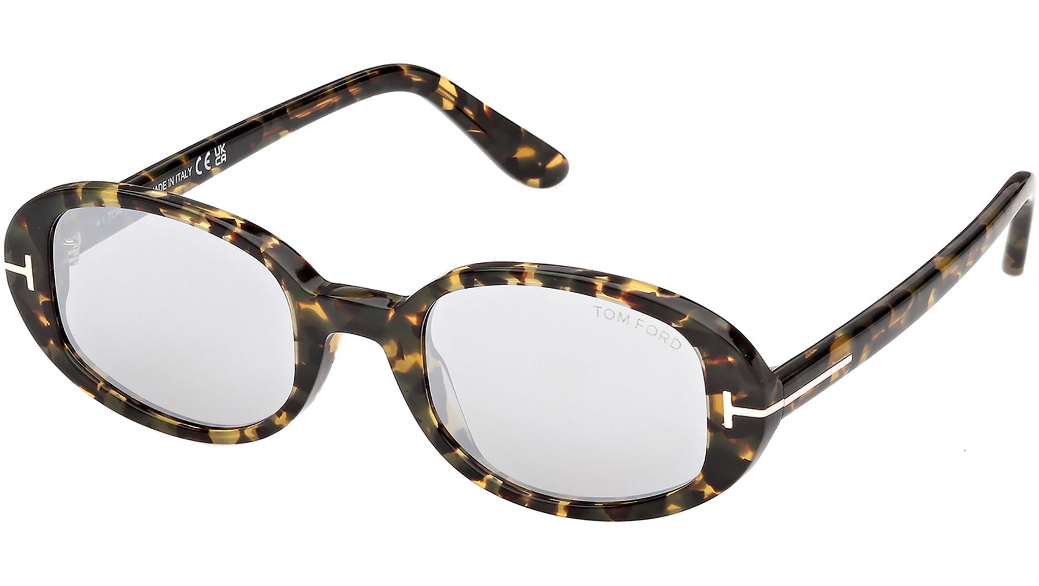 Tom Ford Iggy Sunglasses FT1364 55C Coloured Havana - eye-oo.com display picture 1