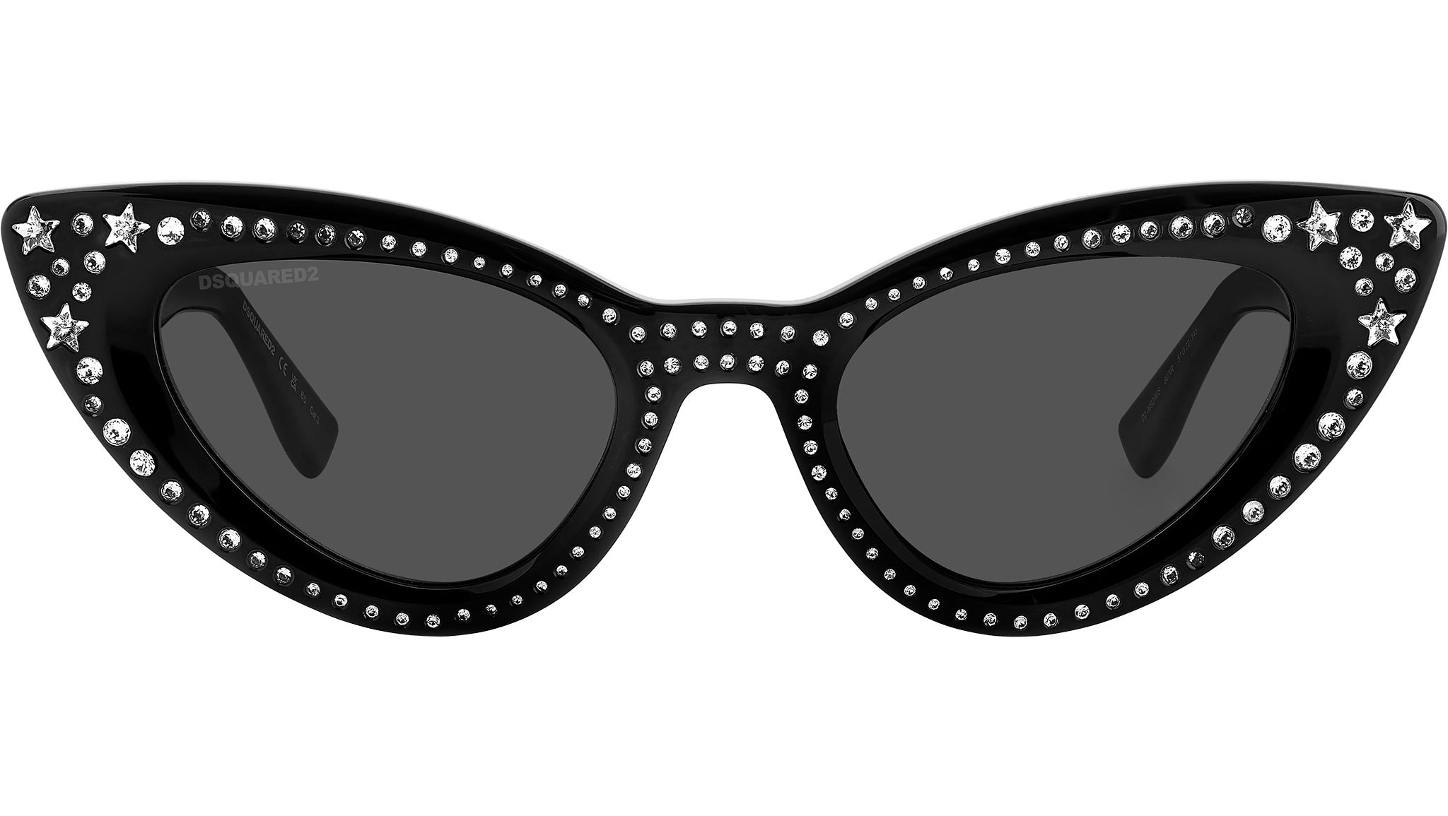 Dsquared2 D2 0092/N/S 807 Sunglasses Black - eye-oo.com