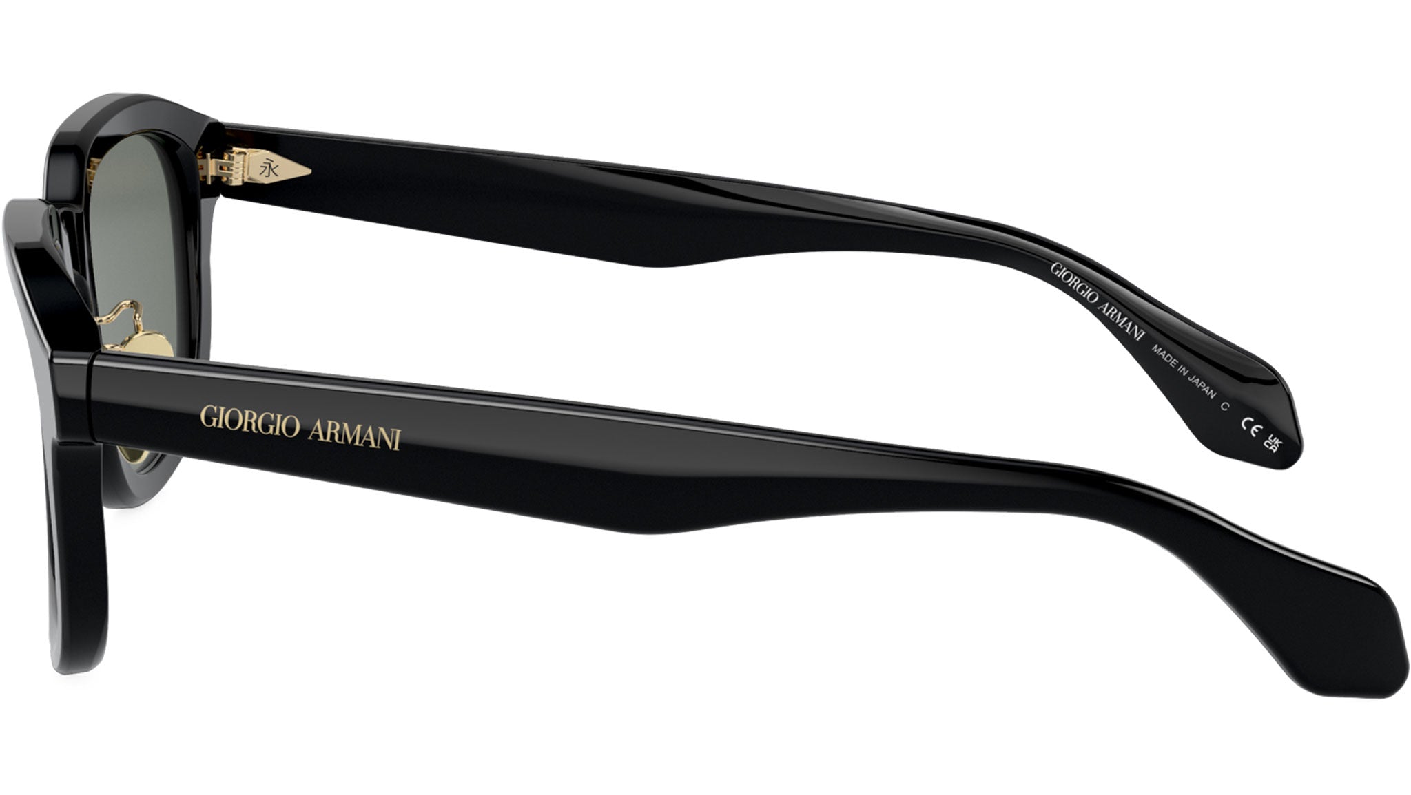 Armani AR 8206 Sunglasses 6060/1 Black - eye-oo.com