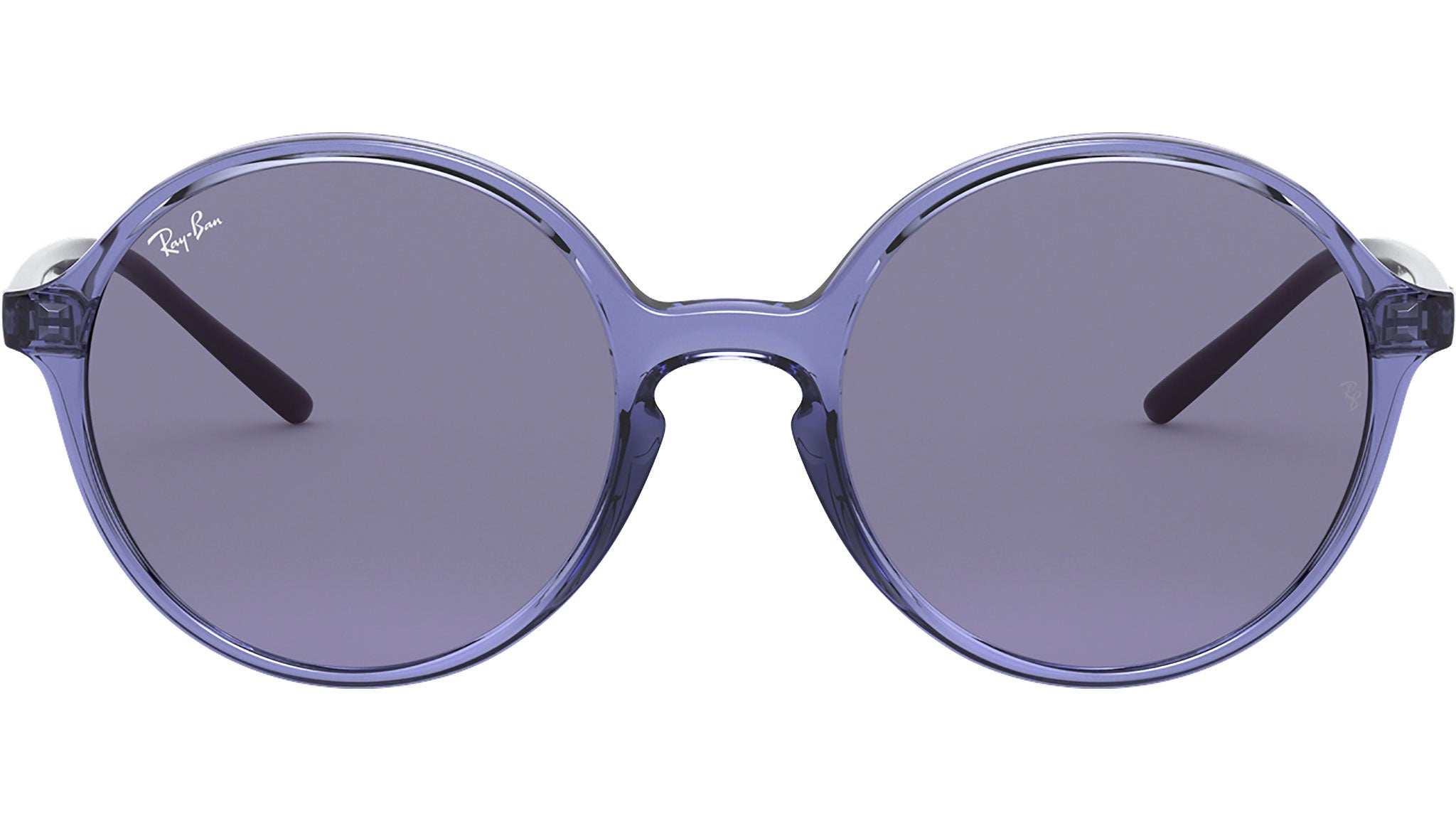 Ray Ban Round Metal Purple Ray Ban Round Black - Main Image
