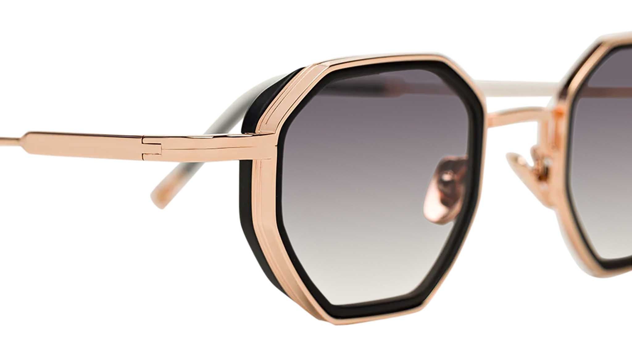 John Dalia Harrison C114 Black Sunglasses - eye-oo.com