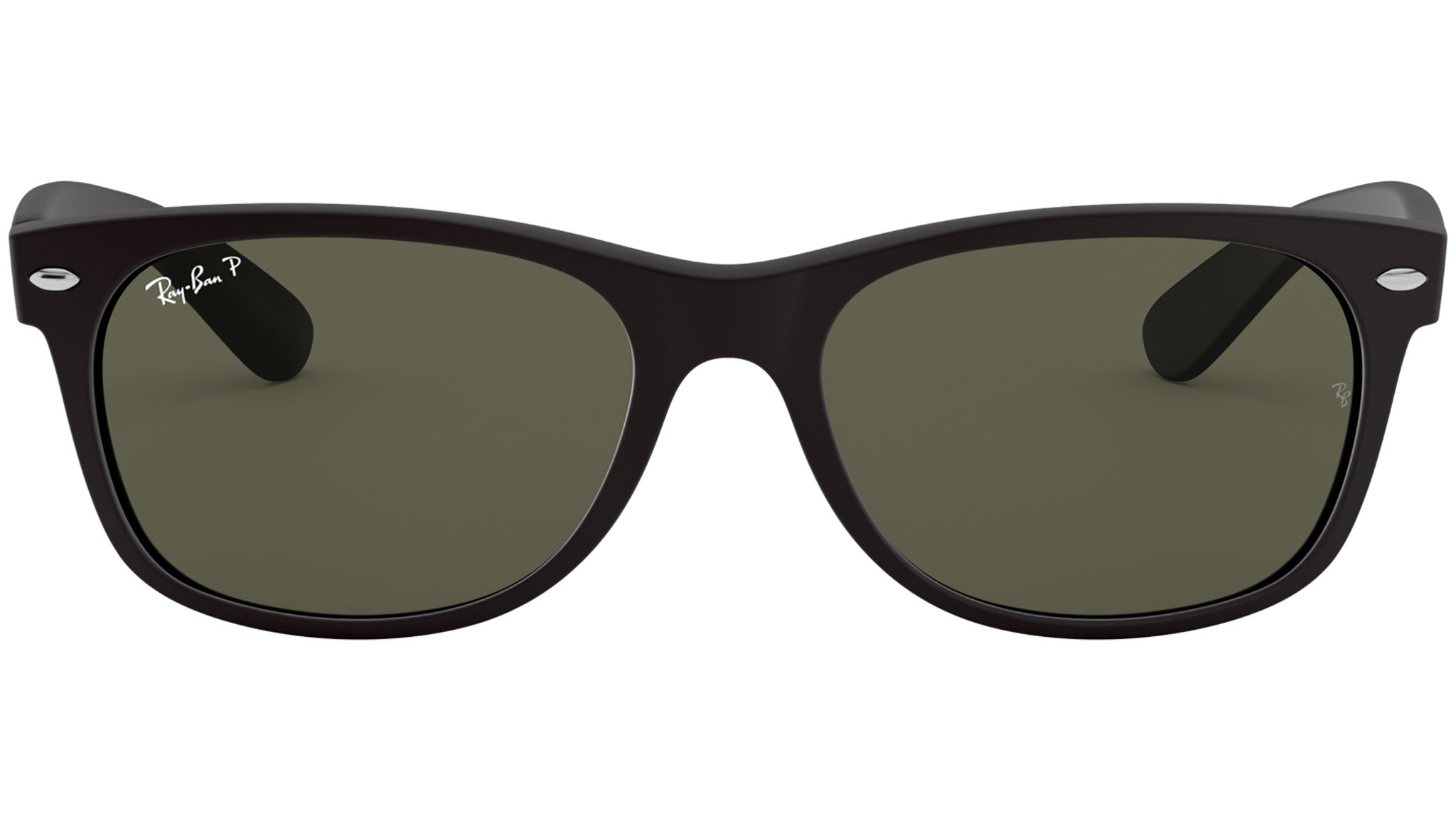 Ray-Ban New Wayfarer RB2132 622/58 Black Sunglasses - eye-oo.com
