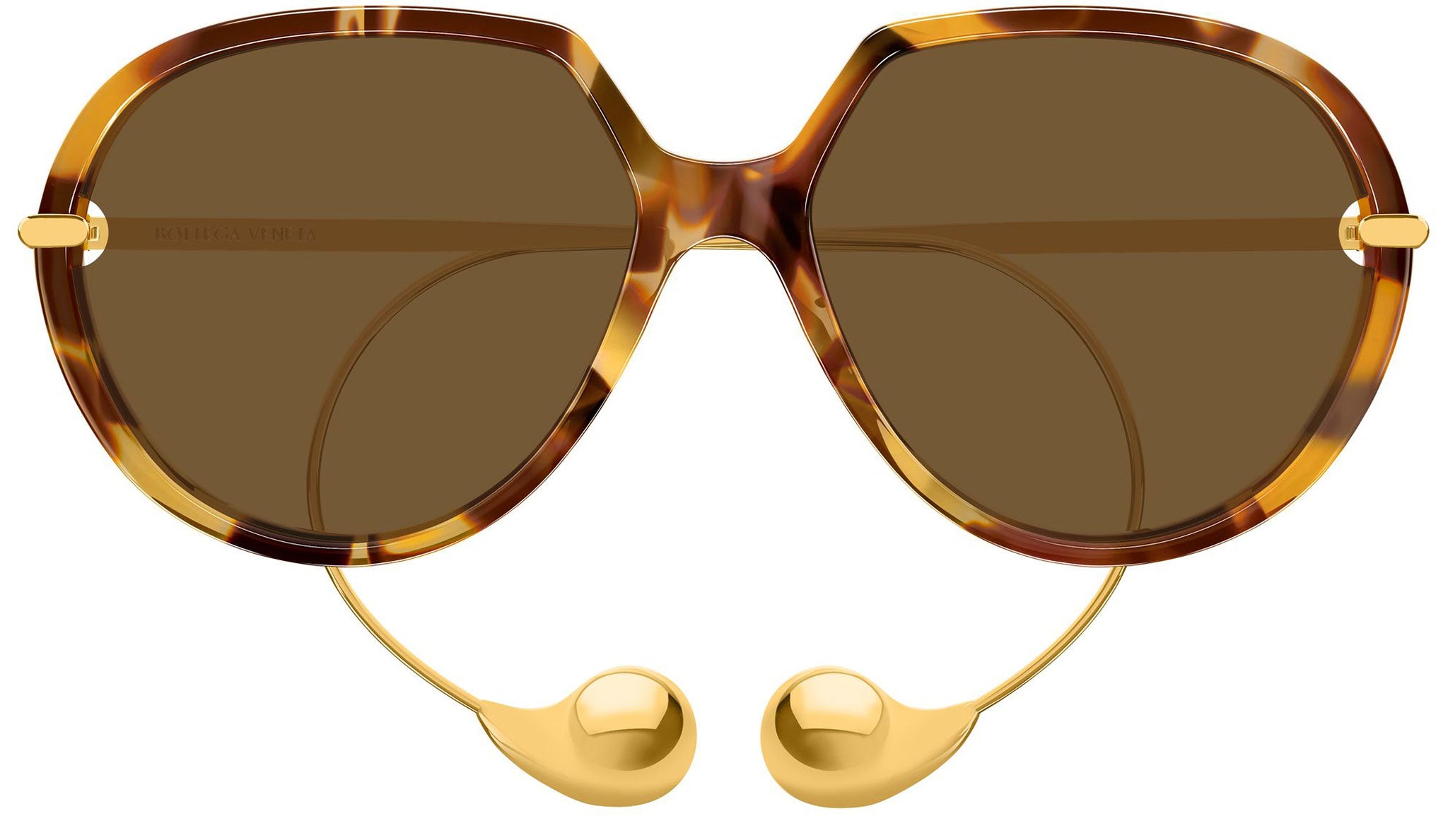 NEW Botegga Veneta (GUCCI HOUSE) Sunglasses NEW. NO BOX CASE. BOTTEGA VENETA EYEWEAR New Knot cat-eye tortoiseshell  main image 2