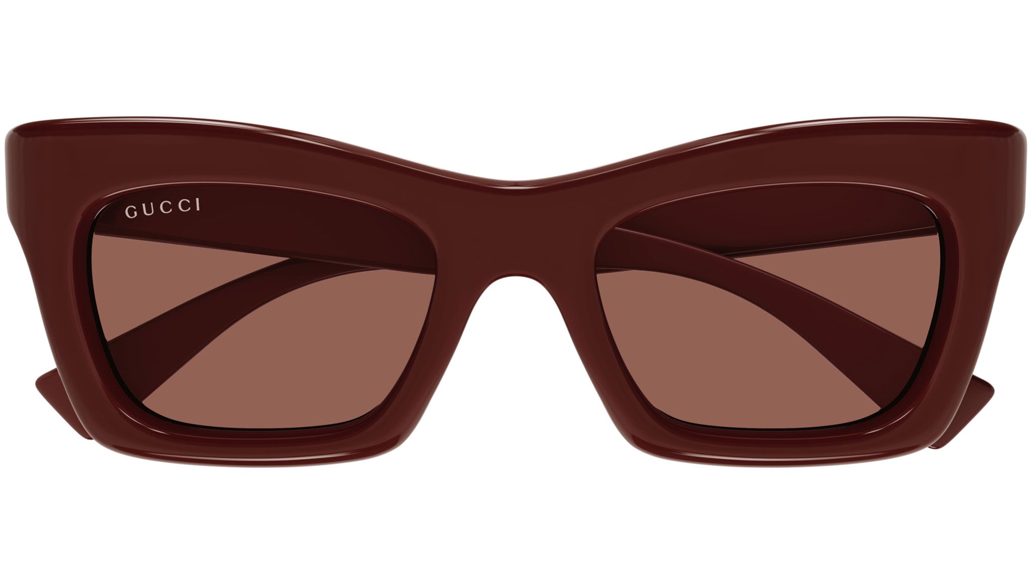 Gucci GG1773SA 002 Sunglasses Shiny Burgundy - eye-oo.com display picture 2