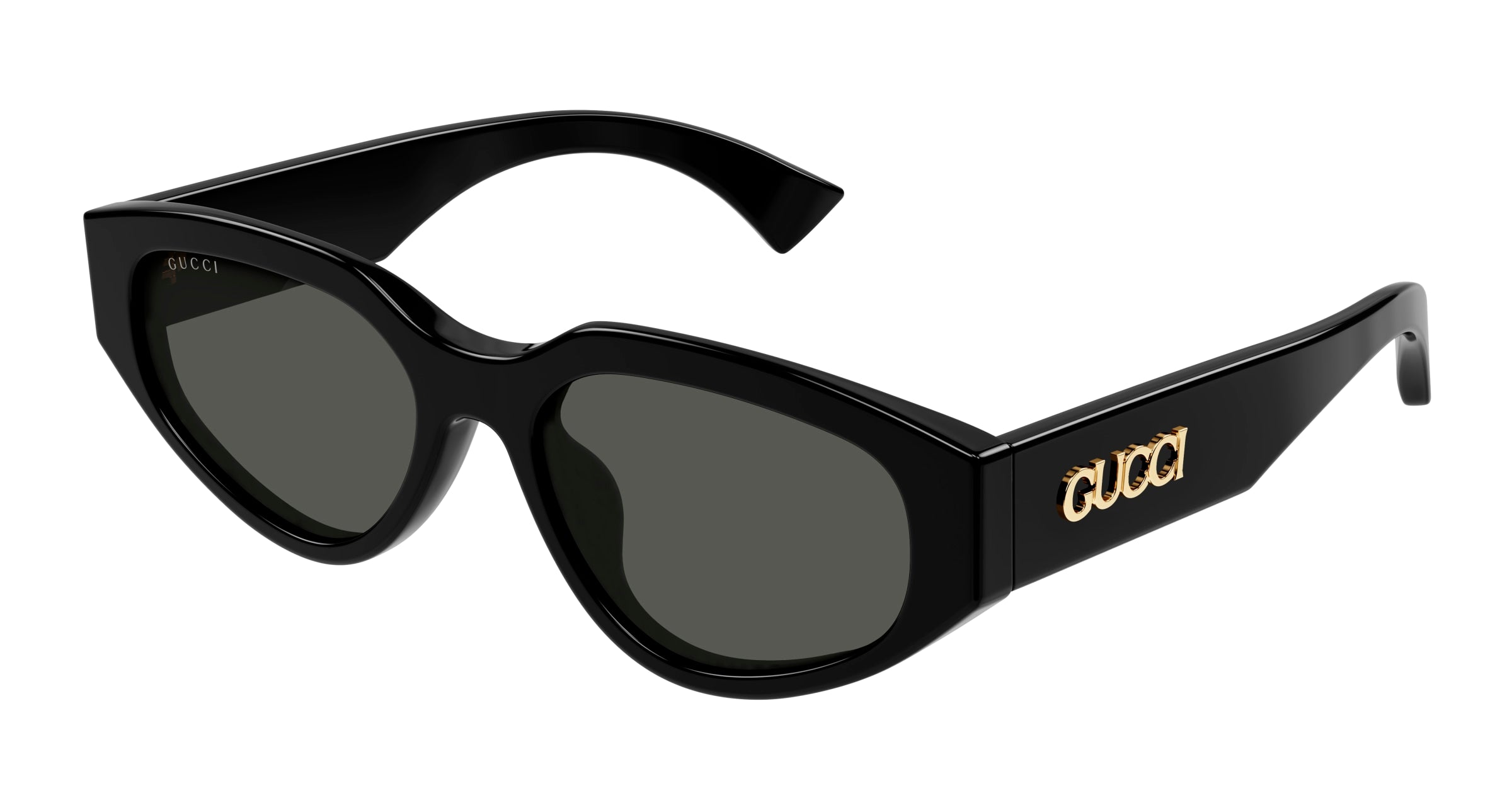 Gucci GG1845SA 001 Cat Eye Sunglasses Black - eye-oo.com