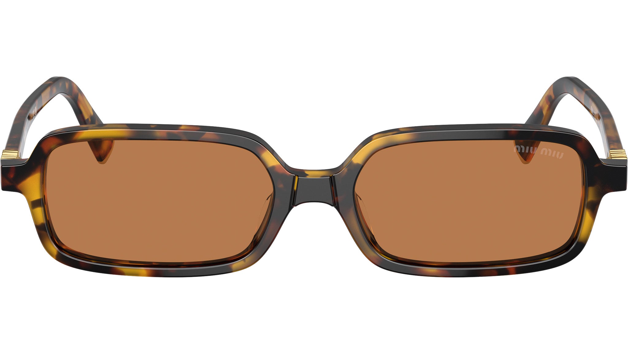 Miu Miu 0MU 11ZS Sunglasses VAU2Z1 Yellow - eye-oo.com