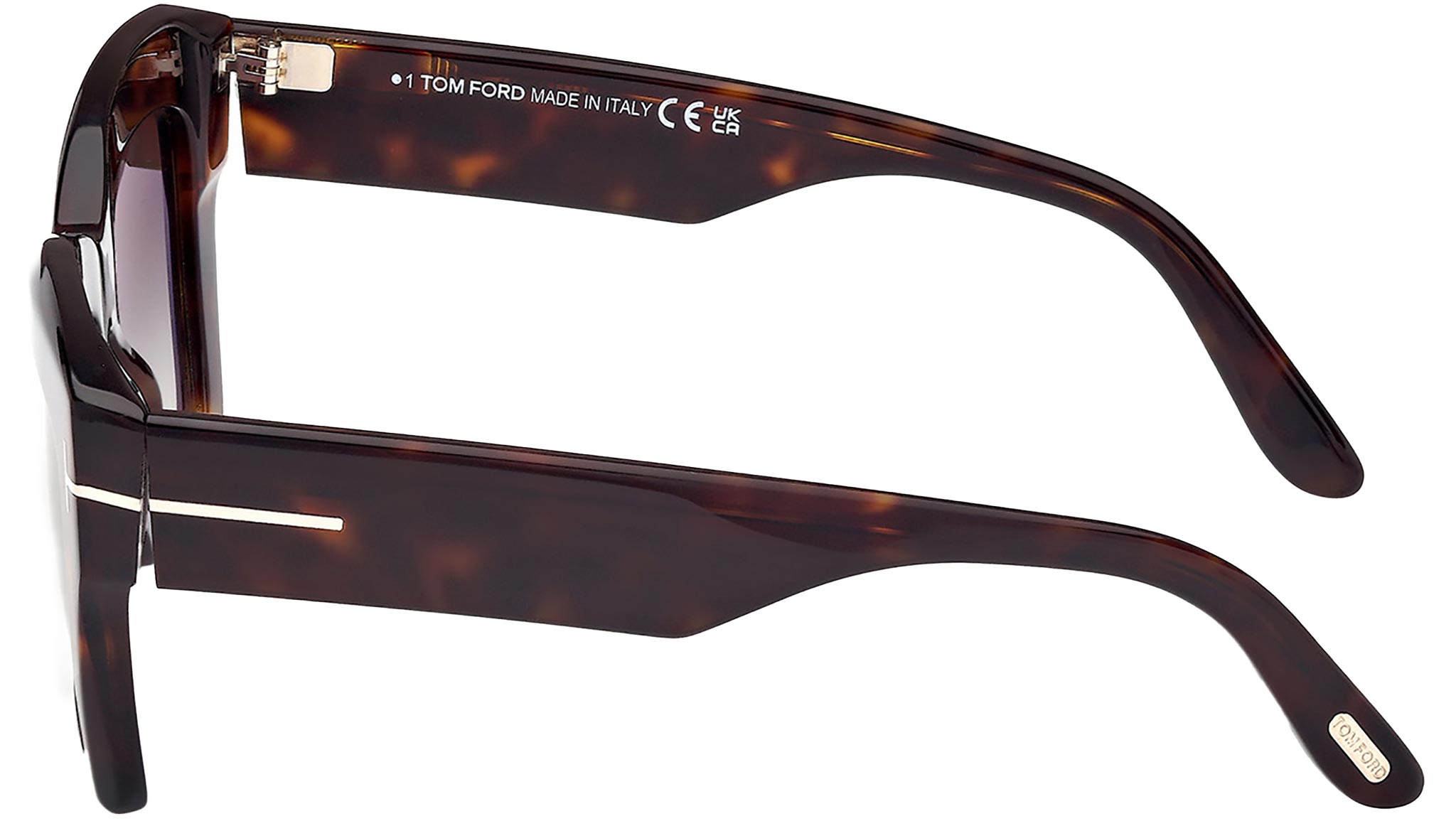 Tom Ford Luna Sunglasses FT1191 52B Dark Havana - eye-oo.com display picture 2